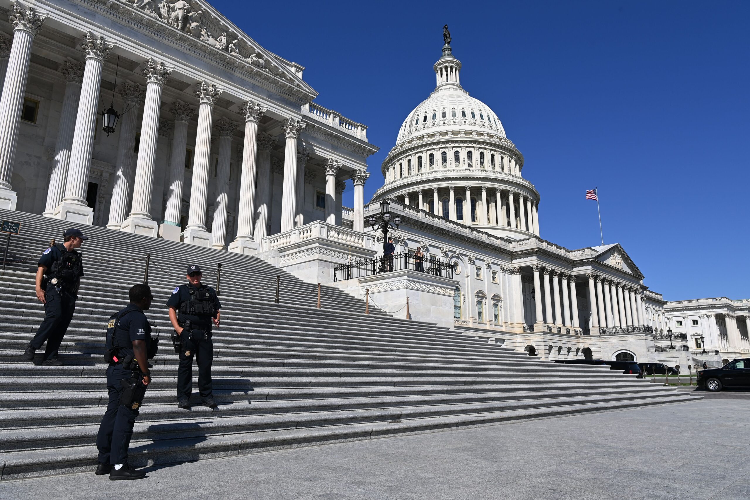 Senate Democrats reject latest effort to end government shutdown – as Trump signals he’s open to negotiating a healthcare deal 
