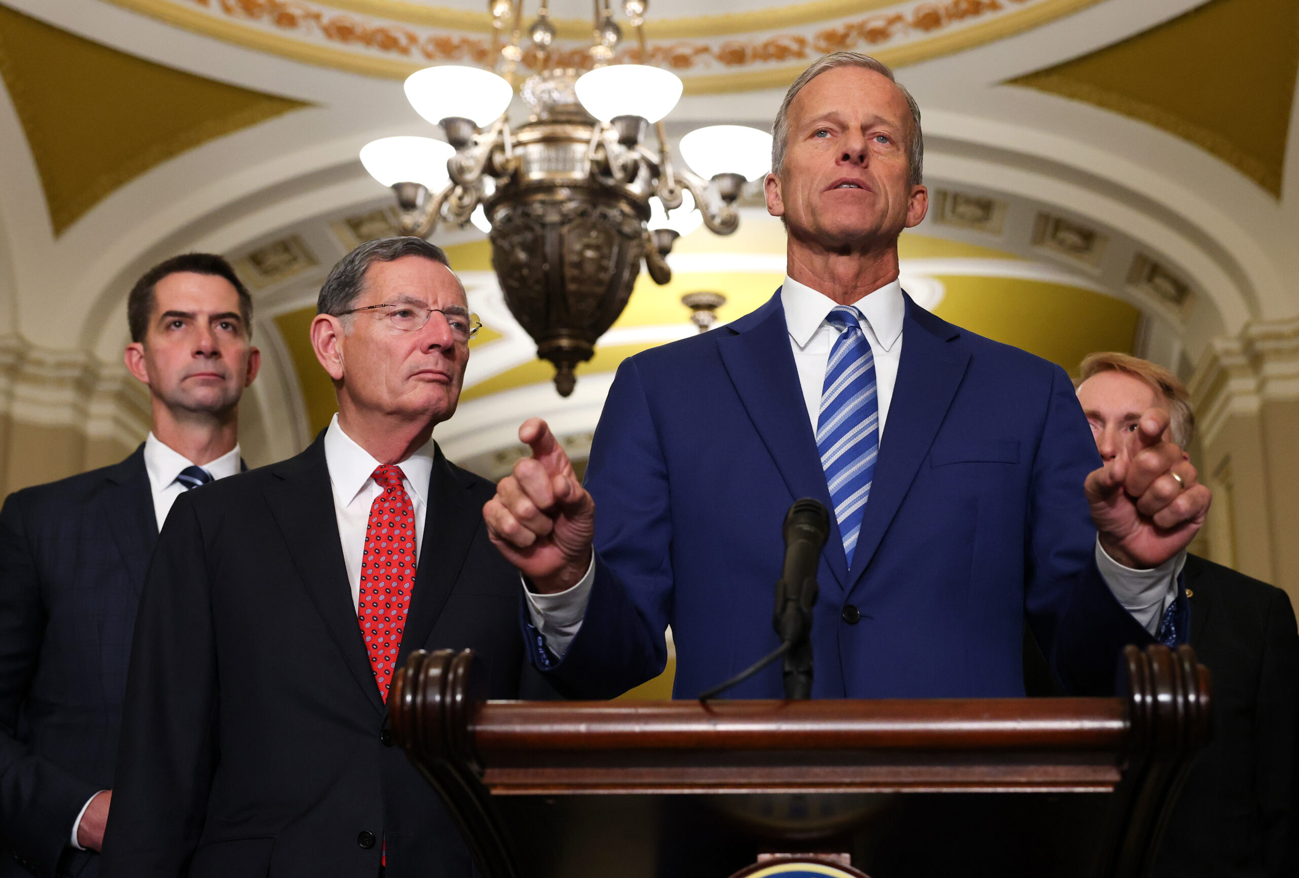 Thune offers Dems vote on Obamacare demands in exchange for reopening government