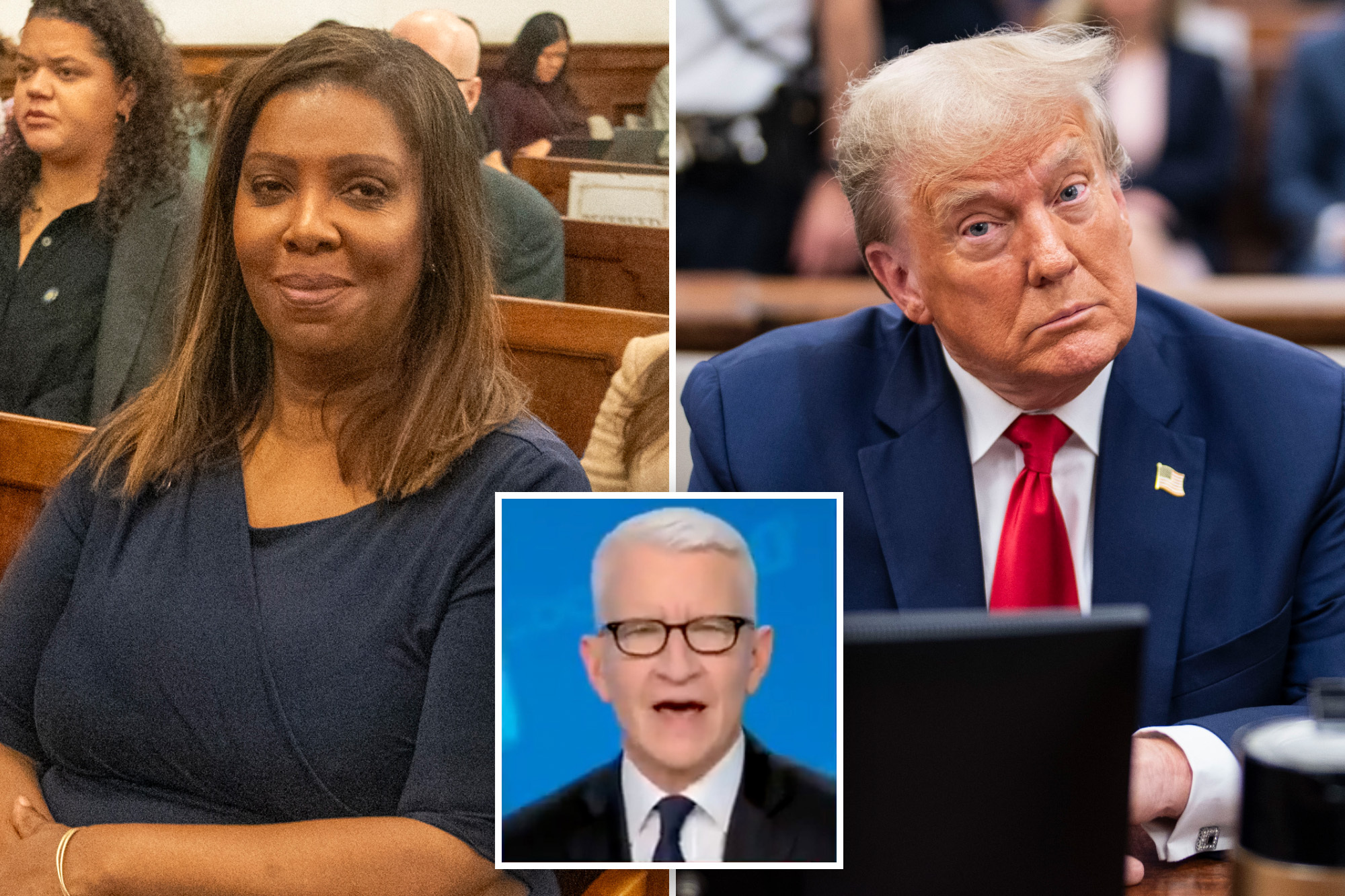 CNN’s Anderson Cooper skewers NY AG Letitia James for her prosecution of Trump: ‘Not a great look’