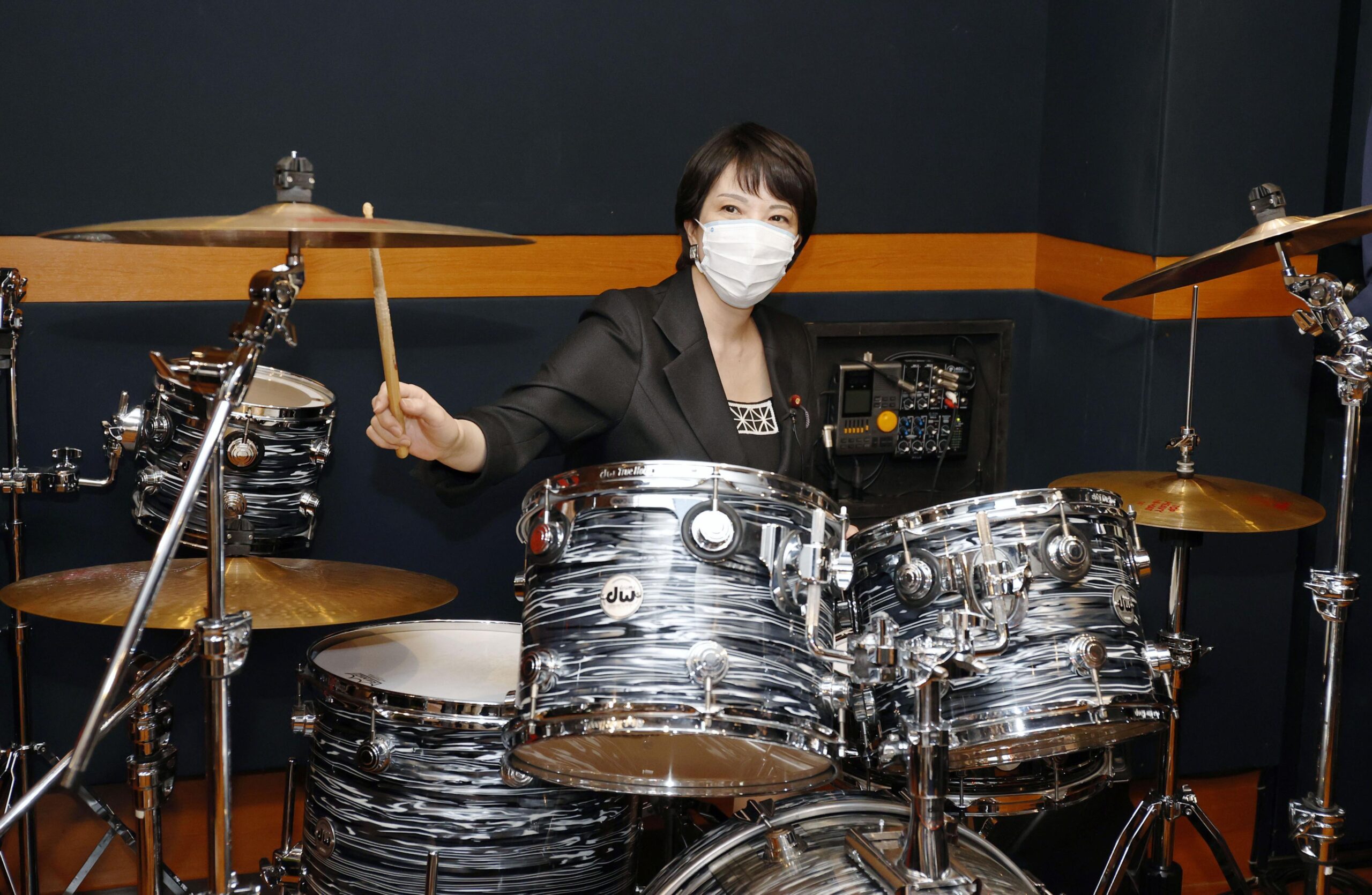 Trump ready to rock with heavy metal drummer tapped as Japan’s first female prime minister