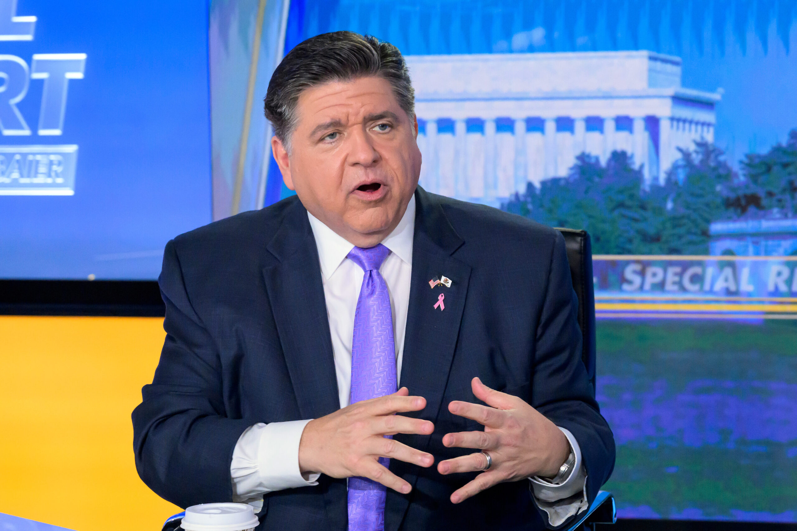 JB Pritzker accuses ICE of ‘racial profiling,’ defends comparing agents to Nazis