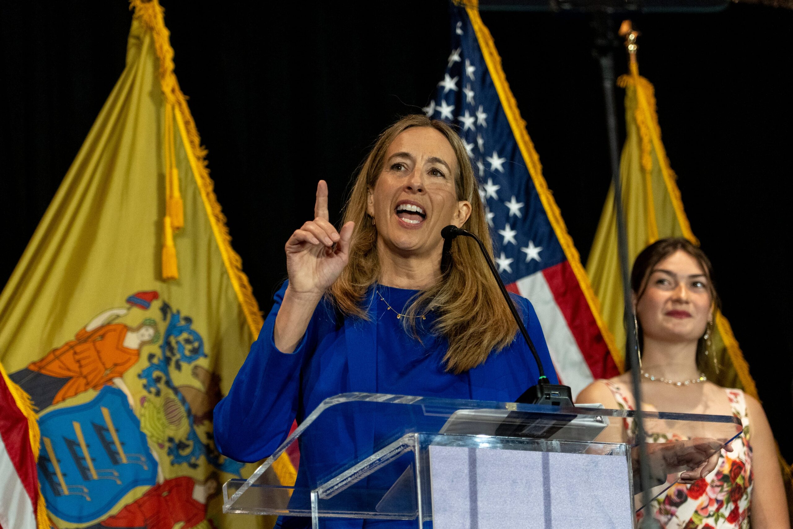 Sherrill launches new ad blaming Trump, Ciattarelli for military record leaks — as polls show tightening race