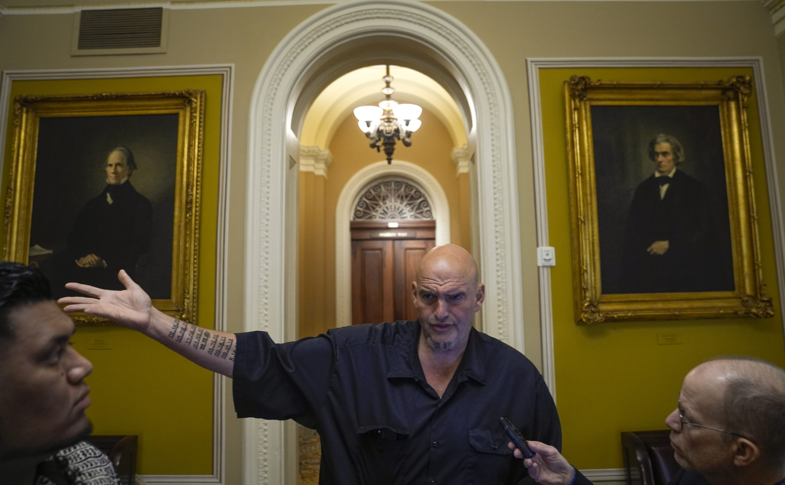 John Fetterman ditches Dems in shutdown vote, urges to put America first
