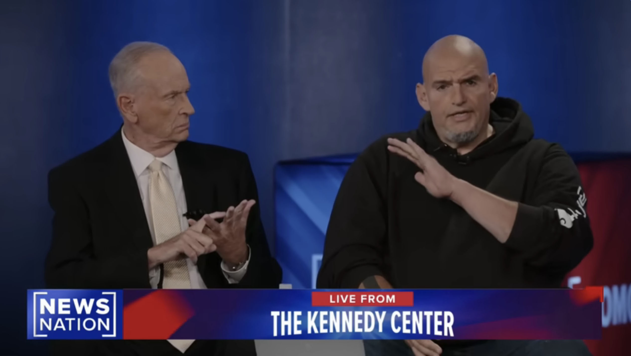 Fetterman confronted over why he’s still a Dem as party plots ouster: ‘You have to pick one side’