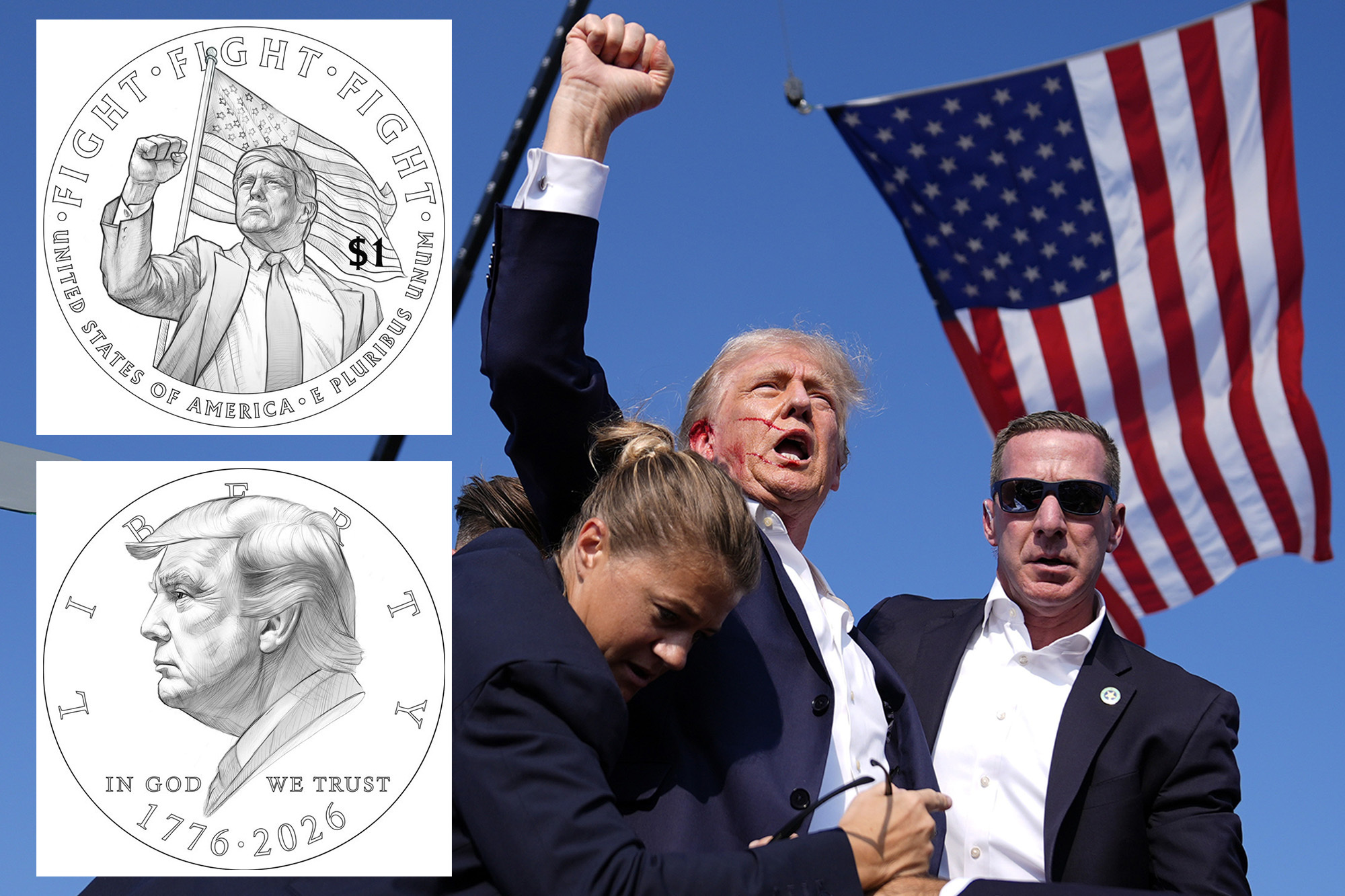 US to release special Trump silver dollar to celebrate America’s 250th