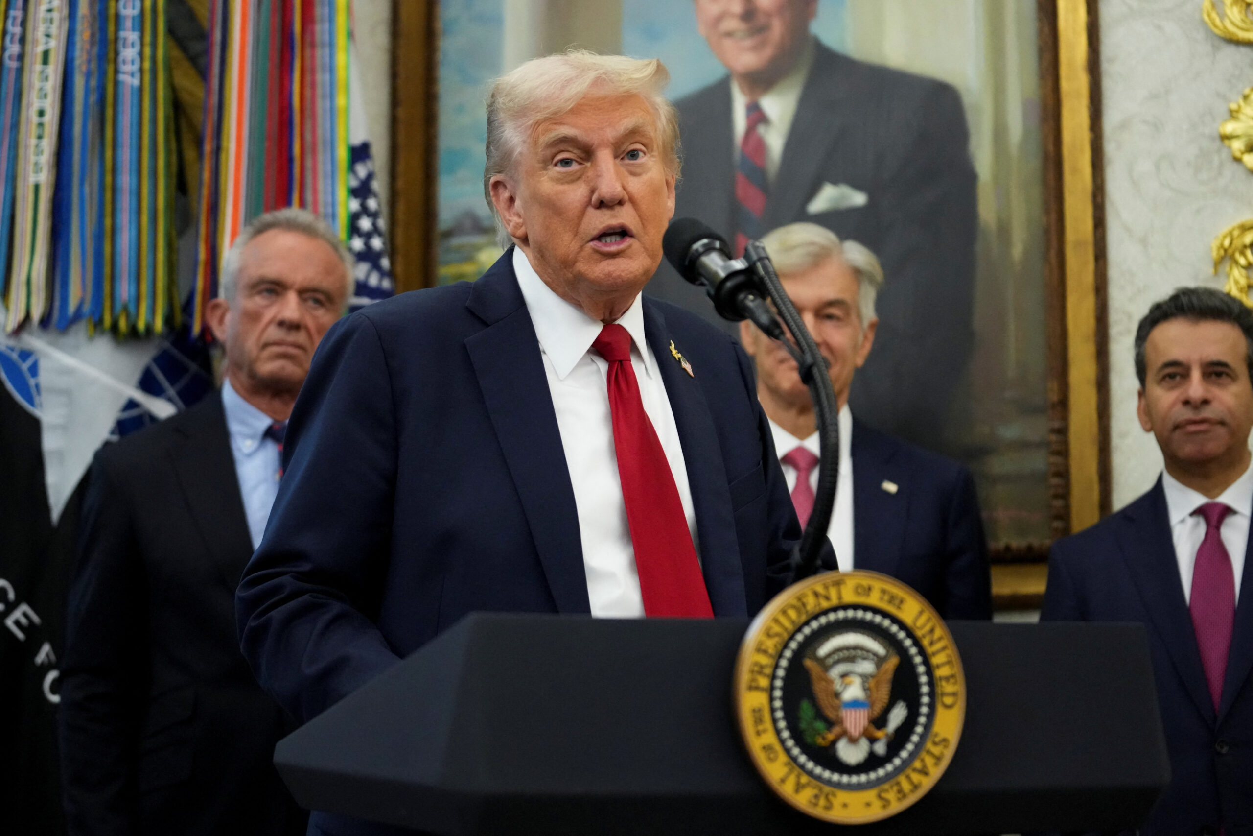 Trump savages Virginia’s ‘weak’ Dem gubernatorial nominee for not disavowing ‘lunatic’ AG candidate Jay Jones over vile texts