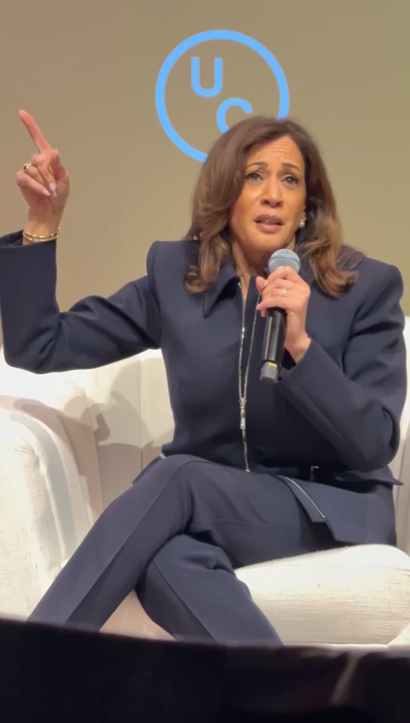 White House mocks Kamala Harris’ ‘cackle’ after she suggests Trump admin is ‘crazy’ at LA event 