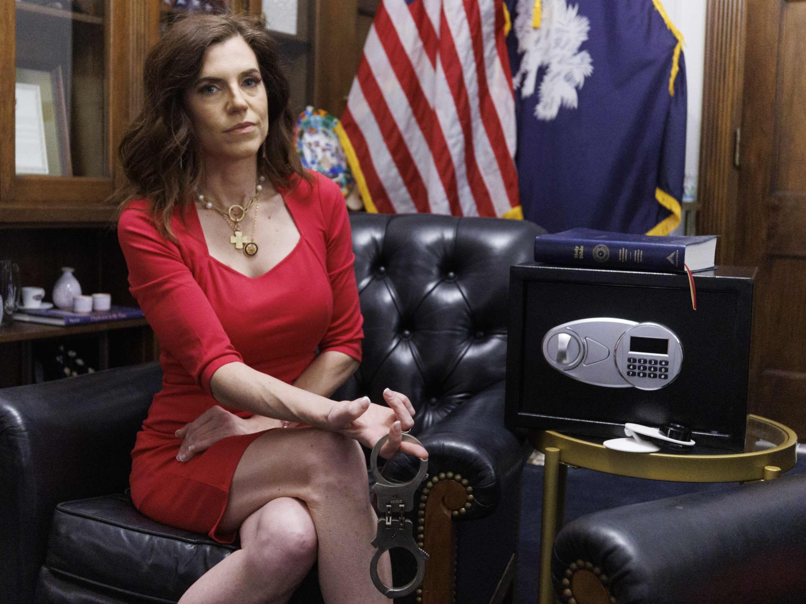 Nancy Mace allegedly berated cops in profanity-laced ‘tirade’ at SC airport: ‘No way to treat a f–king US representative’