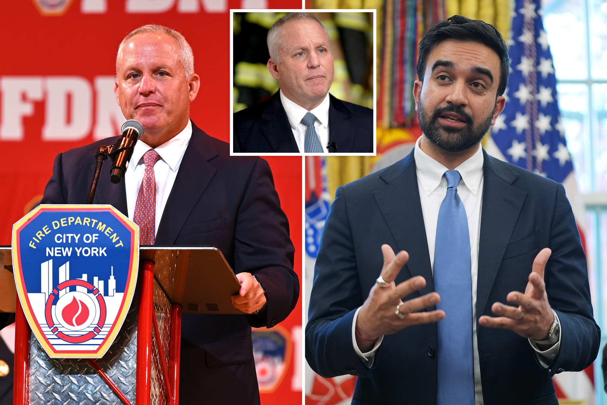 FDNY boss who resigned after Zohran Mamdani election claims mayor-elect hasn’t contacted dept