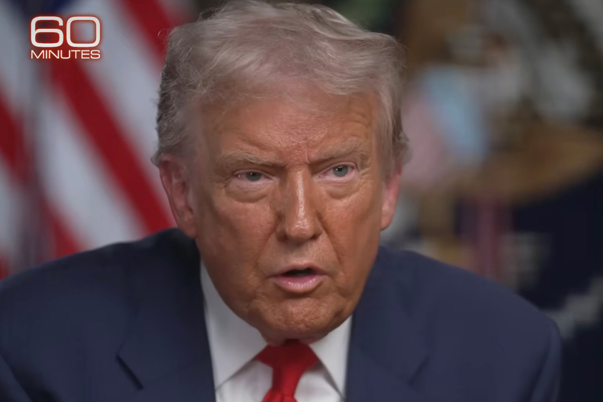 Trump defends ICE raids, declares ‘they haven’t gone far enough’ in first ‘60 Minutes’ interview since suing CBS