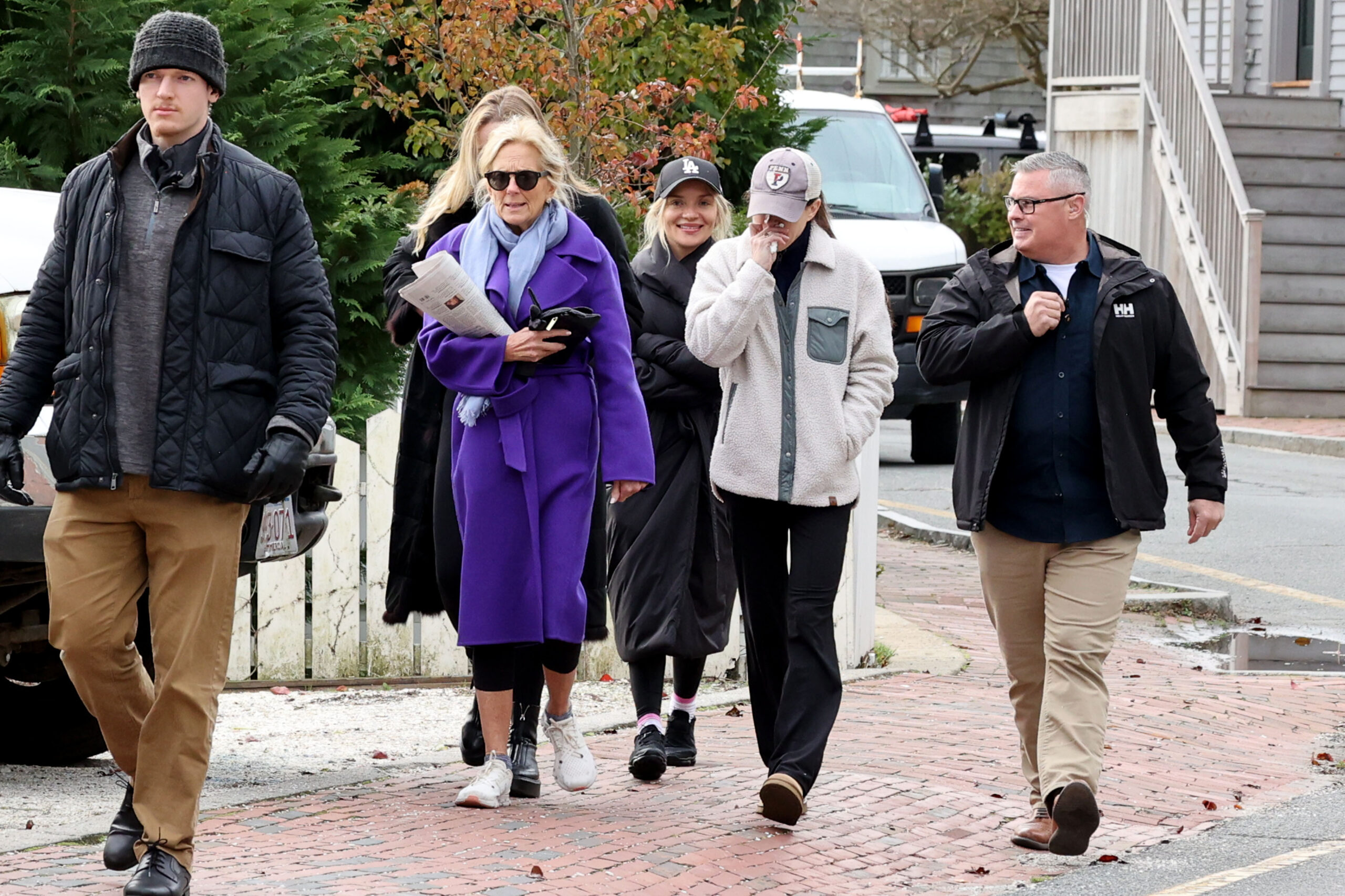 Jill, Ashley and Melissa Biden spotted en route to swanky pre-Thanksgiving Nantucket workout class