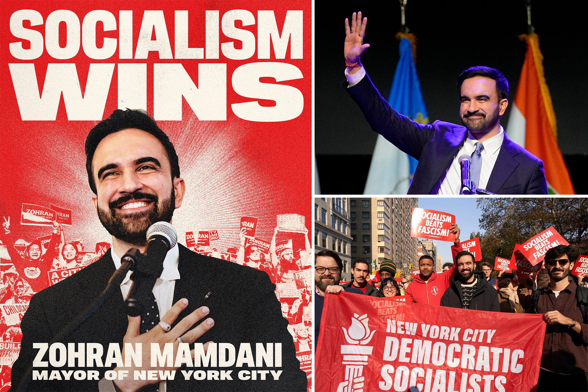 NYC DSA ‘army’ takes credit for Zohran Mamdani’s win, declares it ‘a clear mandate for a democratic socialist agenda’