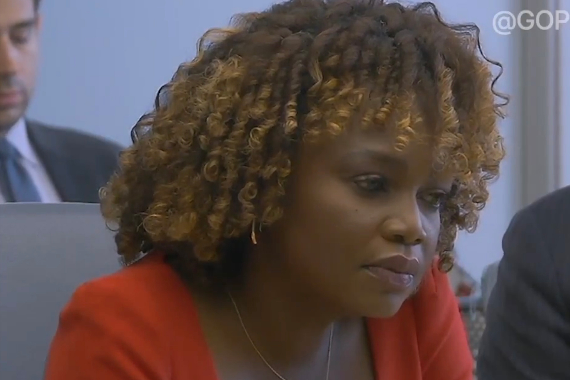 Karine Jean-Pierre wildly says she couldn’t recall a single video of Biden freezing or appearing confused: House transcript