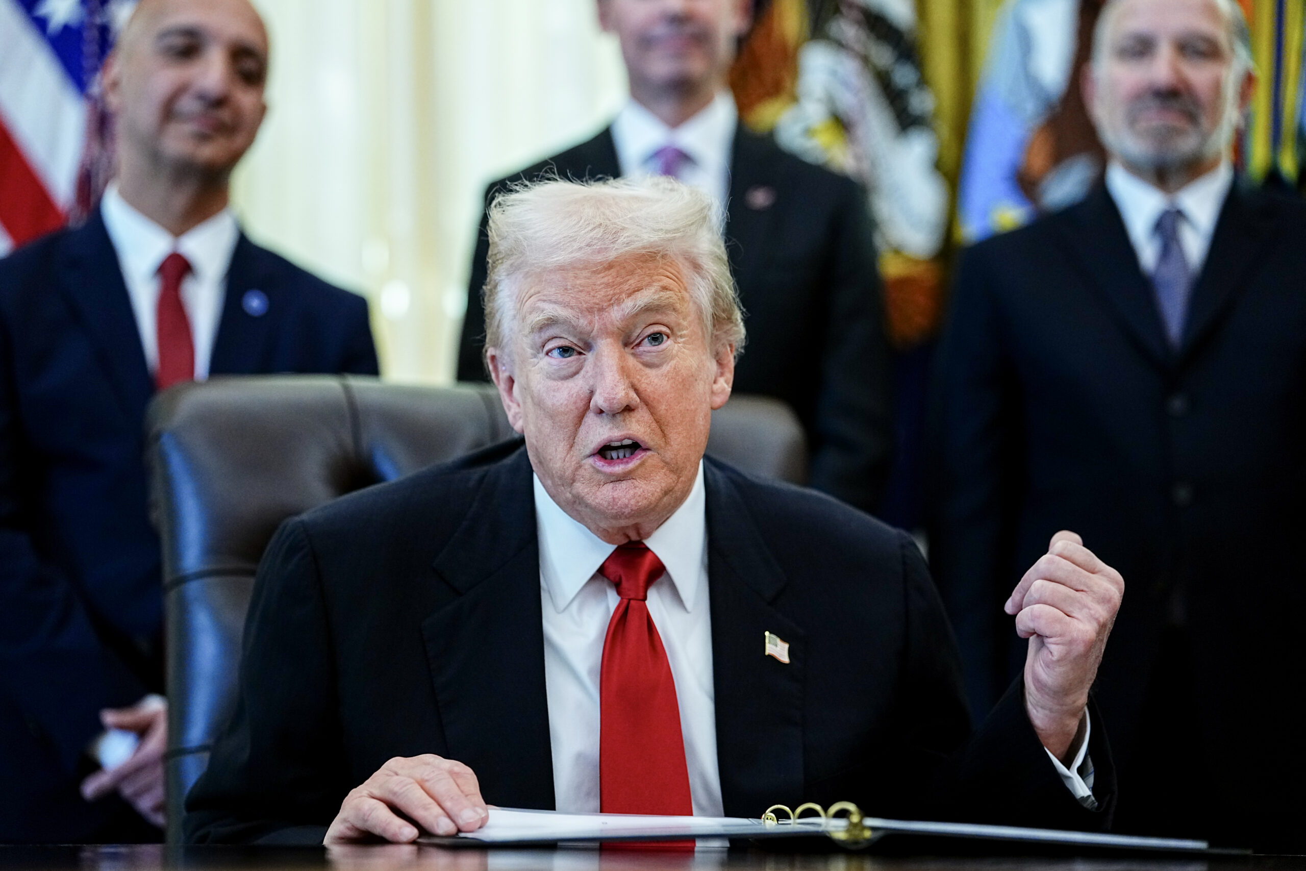 Trump blasts Dems over ‘con job’ affordability rap against GOP after disastrous election