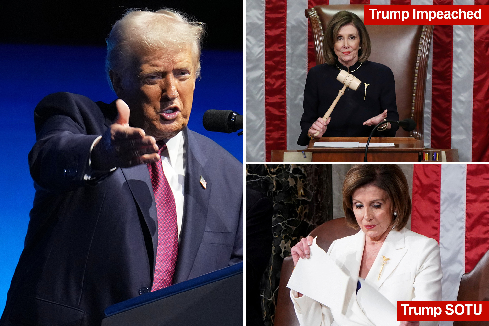 Trump relishes ‘evil, corrupt’ Nancy Pelosi’s retirement: ‘Great thing for America’