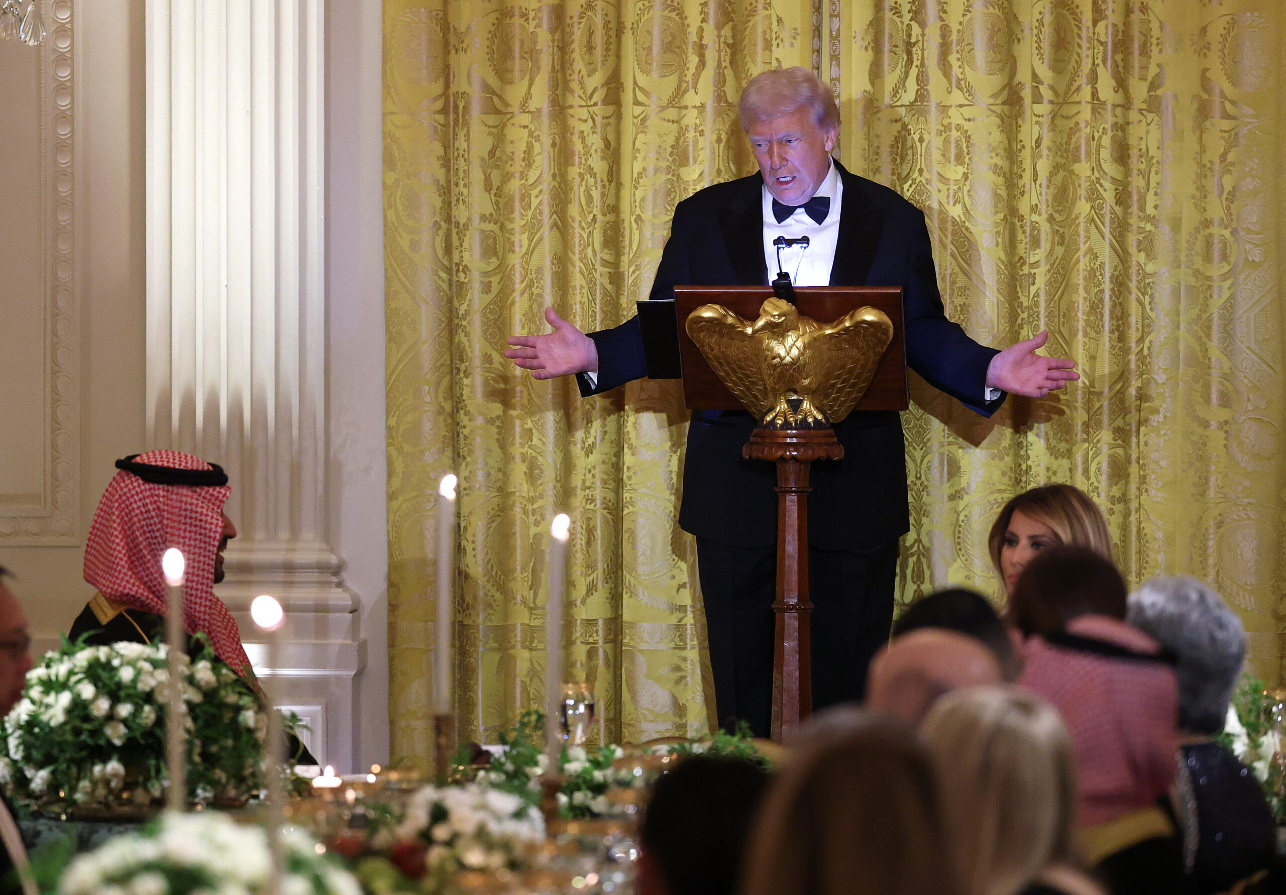 Trump announces Saudi Arabia will be designated a ‘major non-NATO ally’ as prez honors Crown Prince MBS at WH