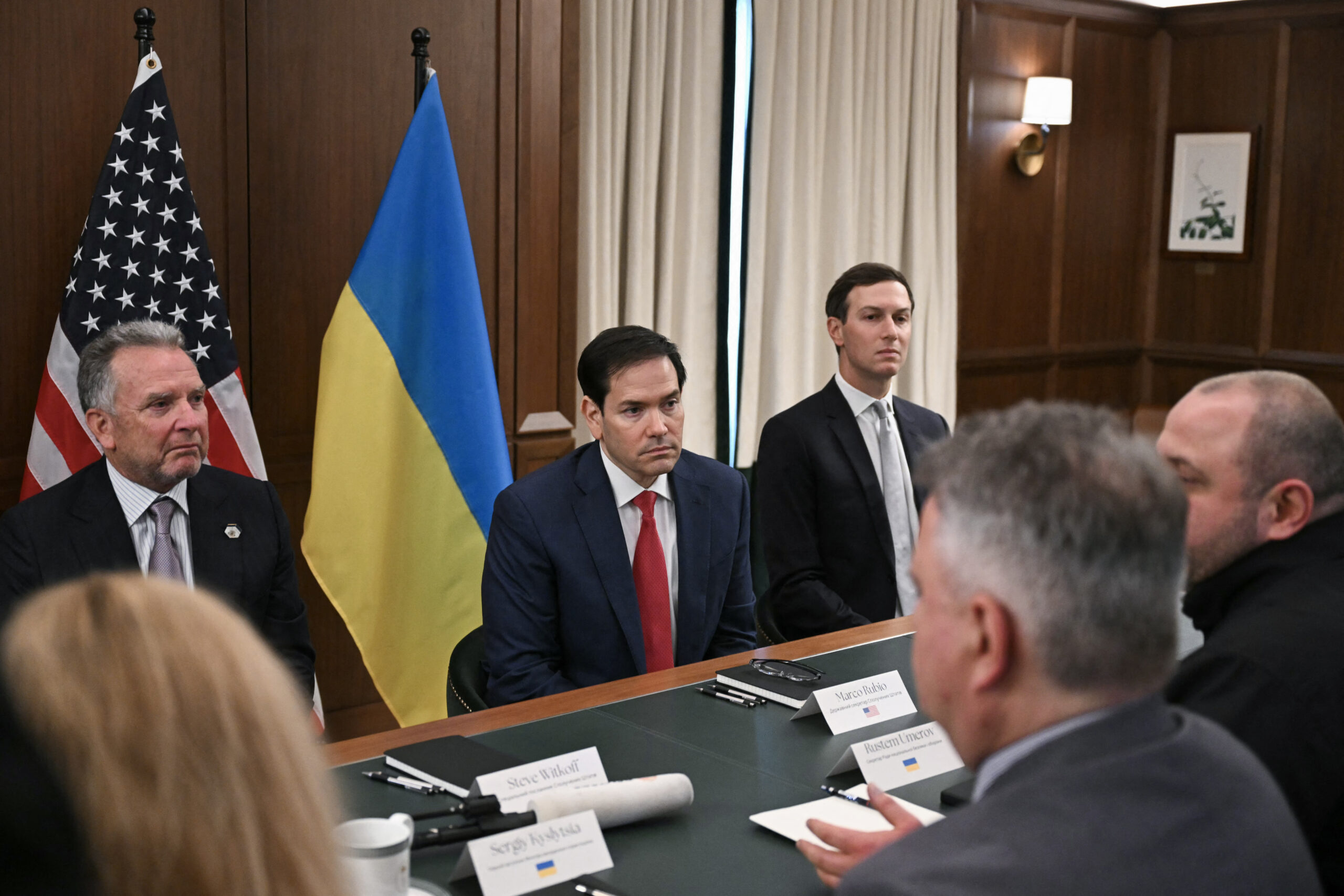 Marco Rubio insists peace deal must ensure Ukraine ‘never has another war again’ as top officials convene in Miami