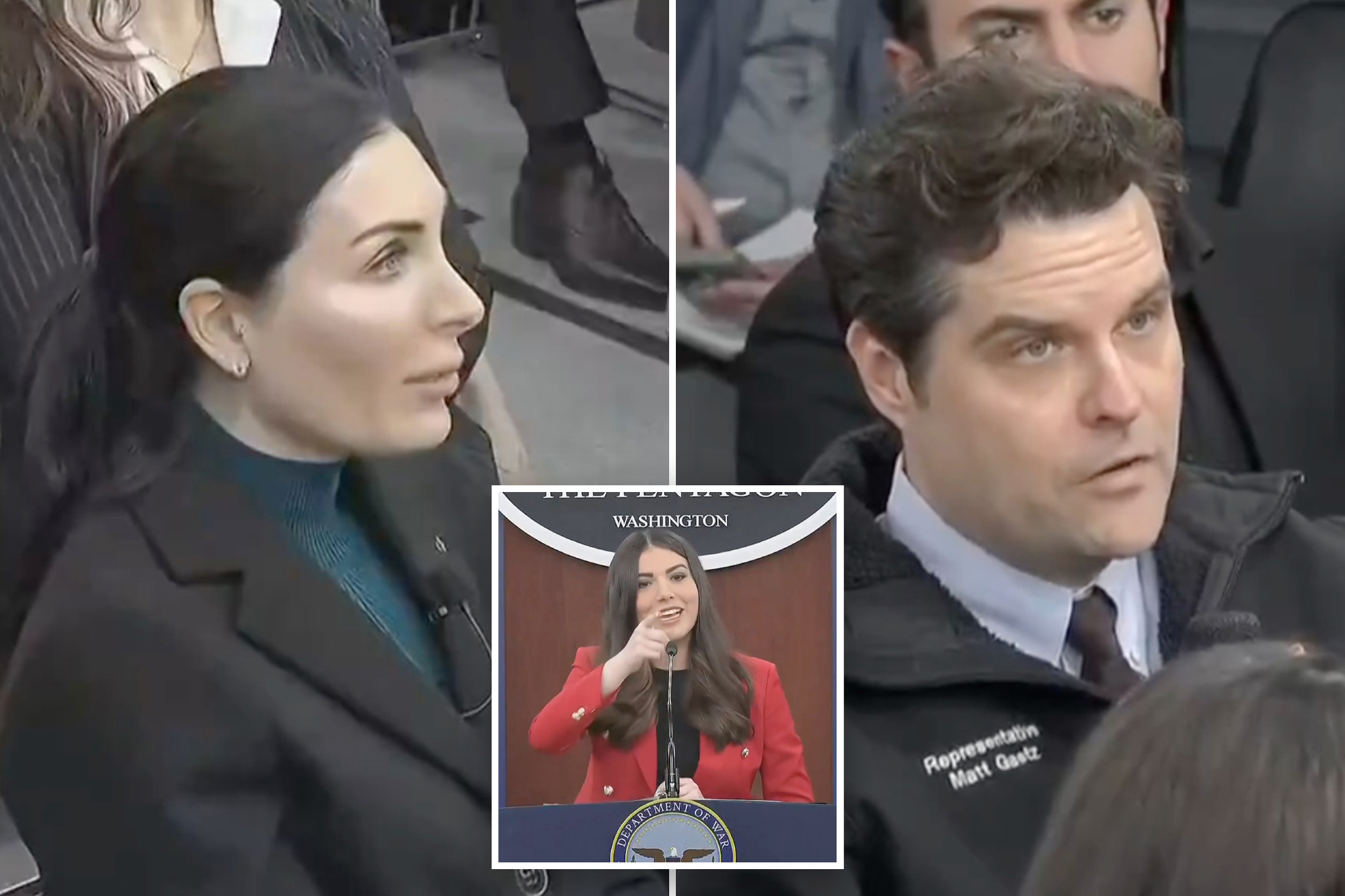 Laura Loomer, Matt Gaetz show up for first Pentagon briefing after press corps ‘self deports’