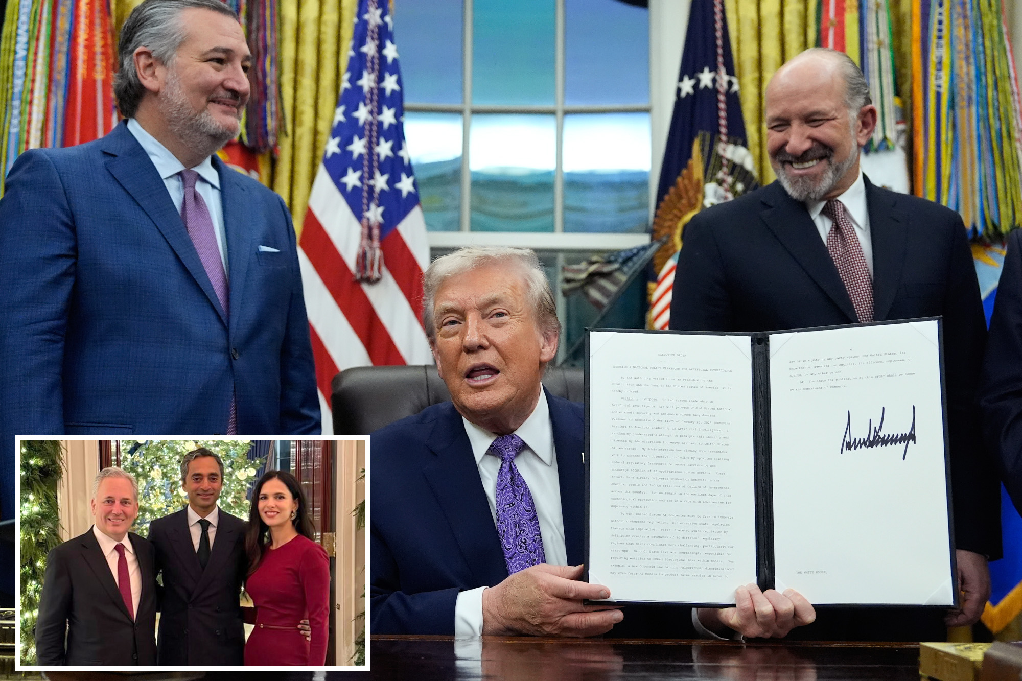 Tech honchos rejoice as Trump signs order kneecapping California AI regulation