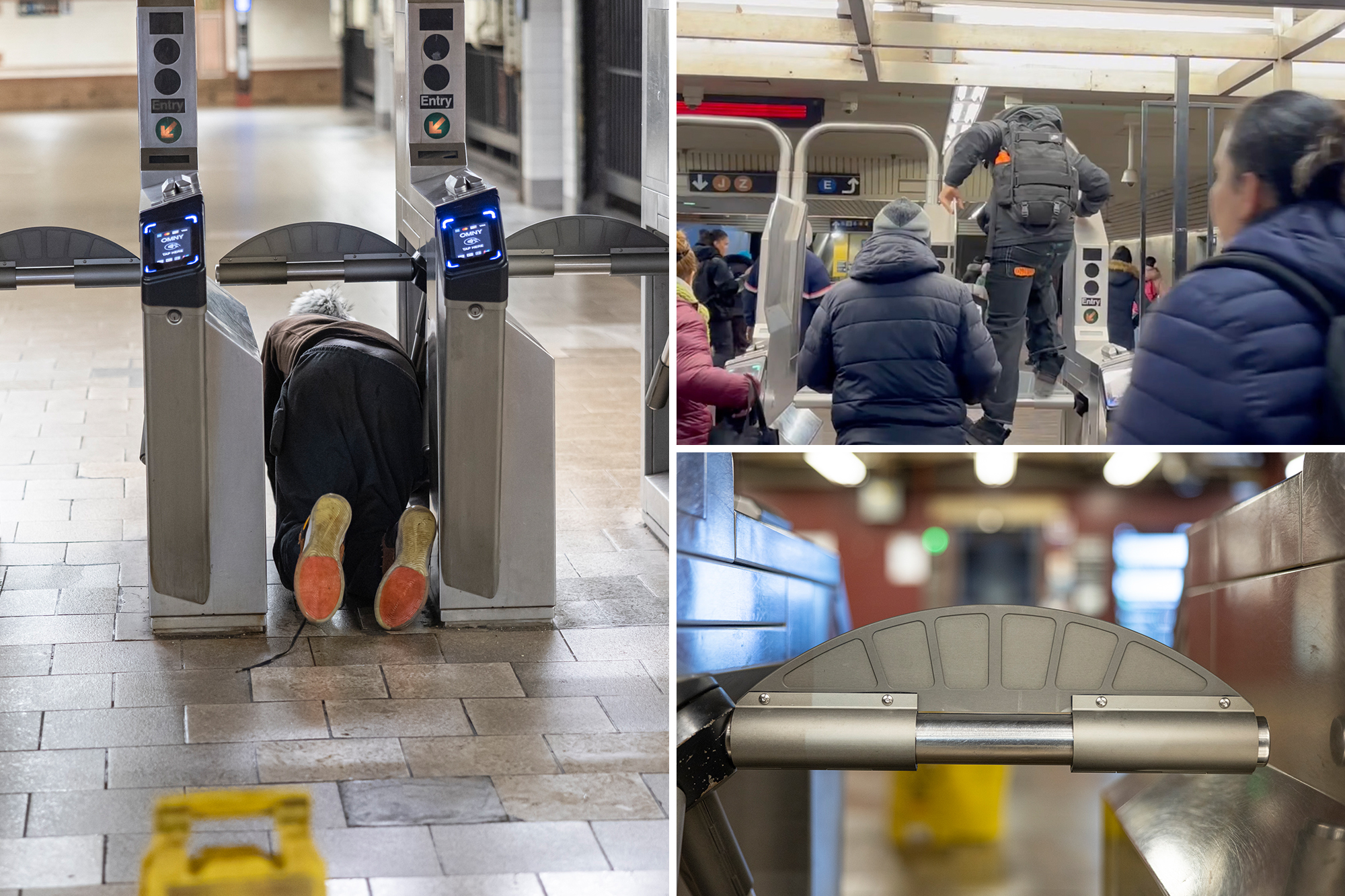 NYC subway fare jumpers easily beat anti-theft ‘fins’ as MTA spends $7.3M to bring program to nearly every station