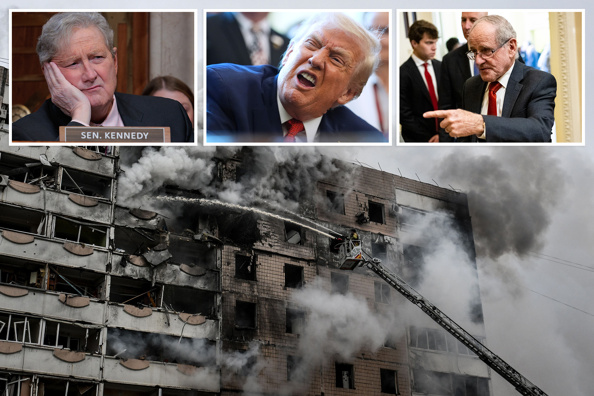 GOP senators push Trump to use $5 billion in Russian funds for Ukraine weapons — as Putin lashes out over frozen money