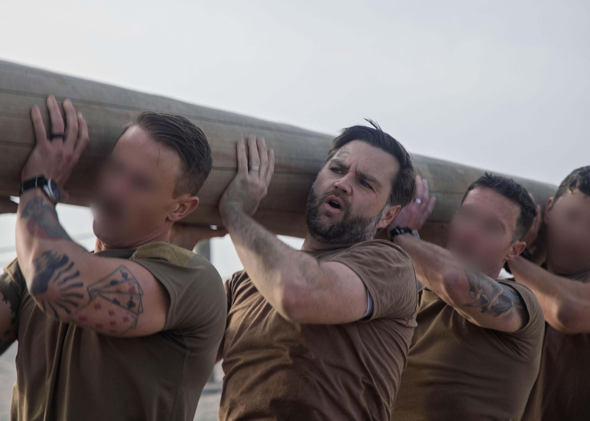 JD Vance trains with Navy SEALs in California: ‘Feel like I got hit by a freight train’