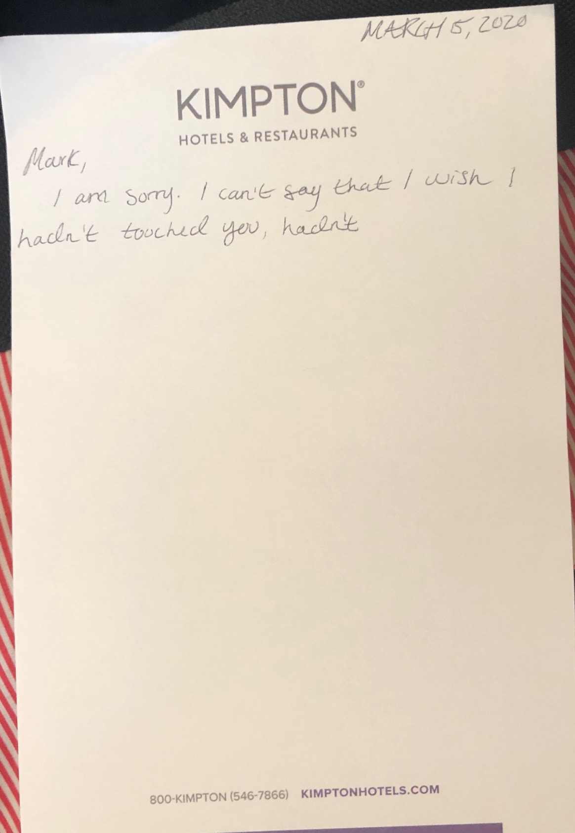 Read the cryptic note that helped Ryan Lizza realize Olivia Nuzzi had an affair with Mark Sanford: ‘I wish I hadn’t touched you’