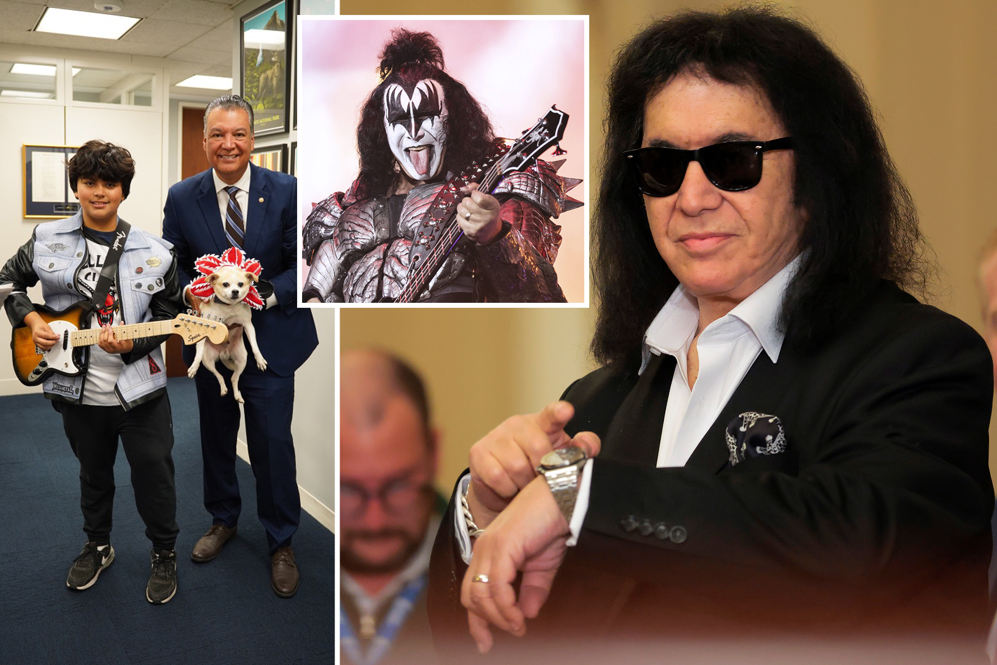 Kiss rocker Gene Simmons gives blunt advice to Dem senator’s son who dreams of having a music career