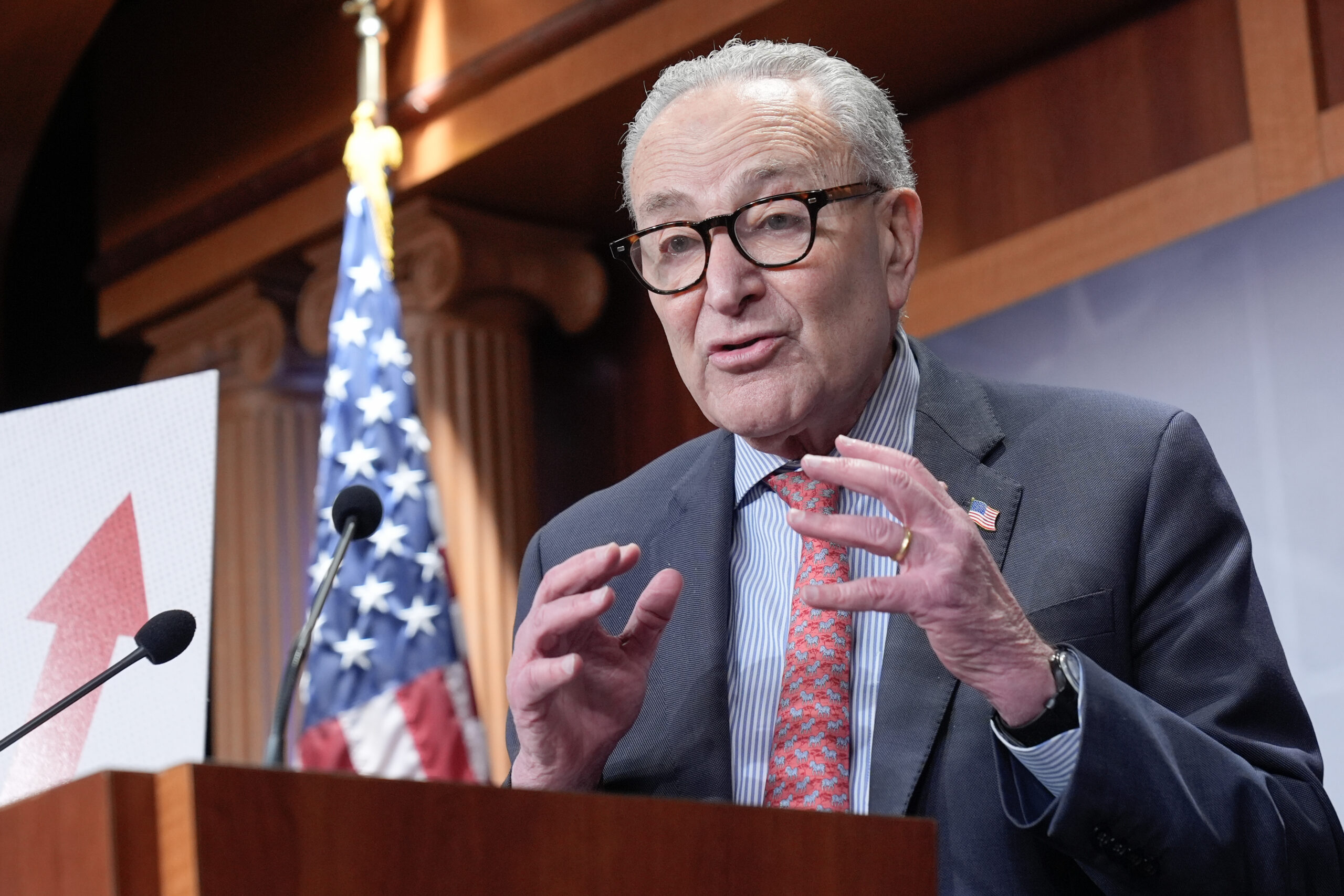 Chuck Schumer has lowest approval rating of all top US political leaders, poll shows