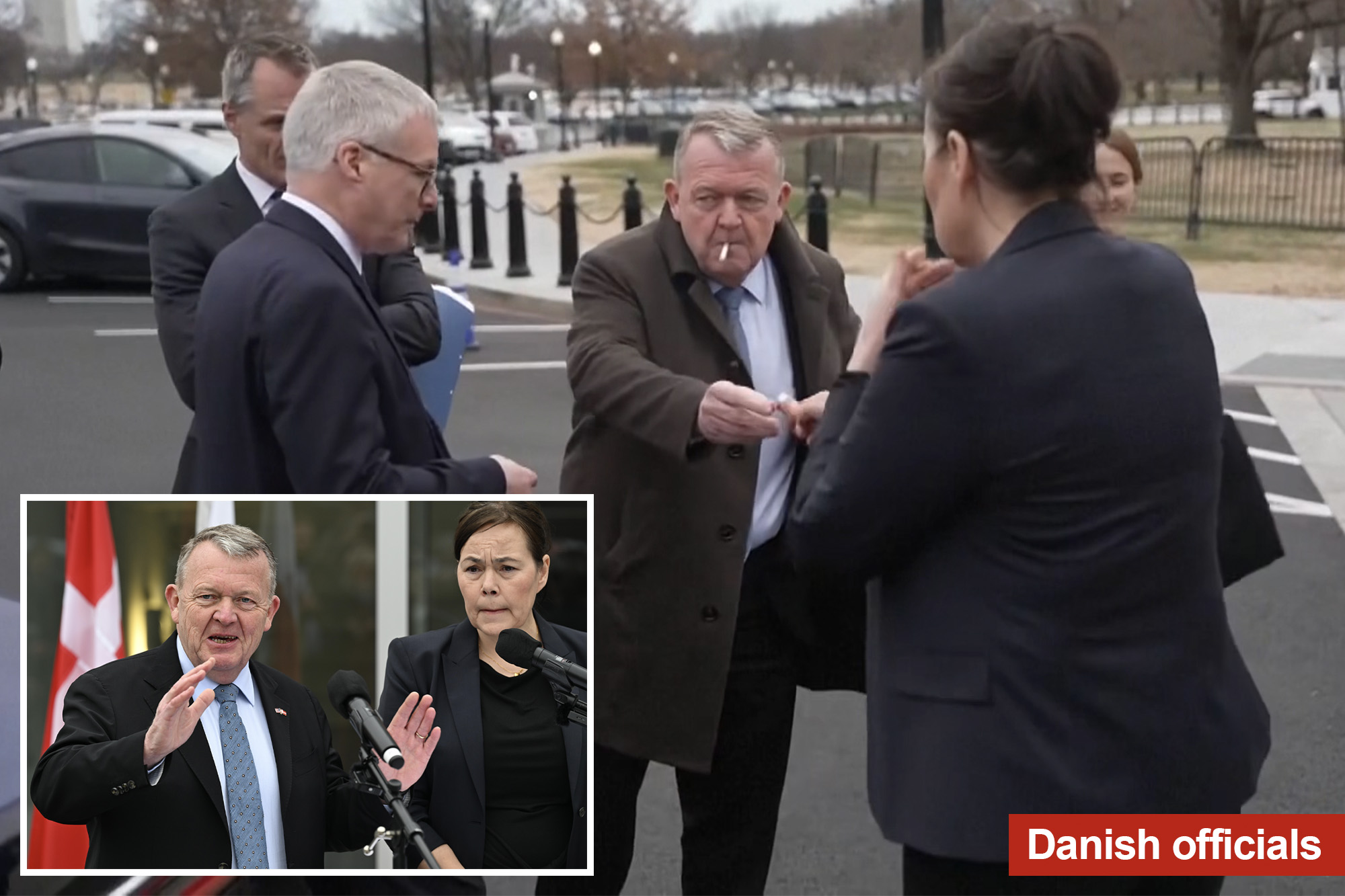 Greenlandic, Danish foreign ministers light up after high-stakes meeting with Vance, Rubio