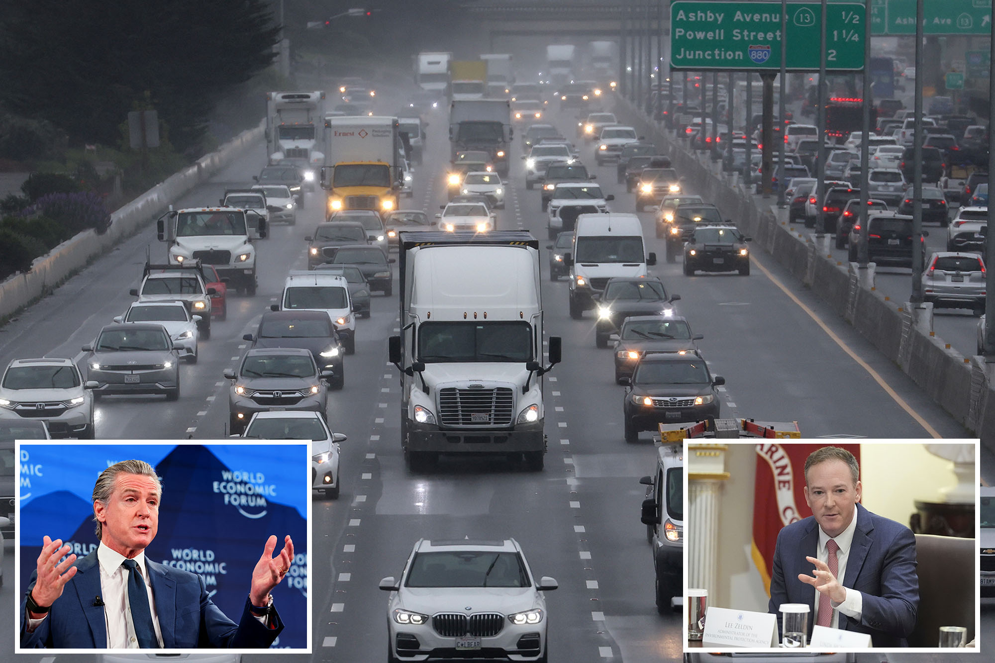 Trump EPA slams brakes on California’s costly trucking emissions standard