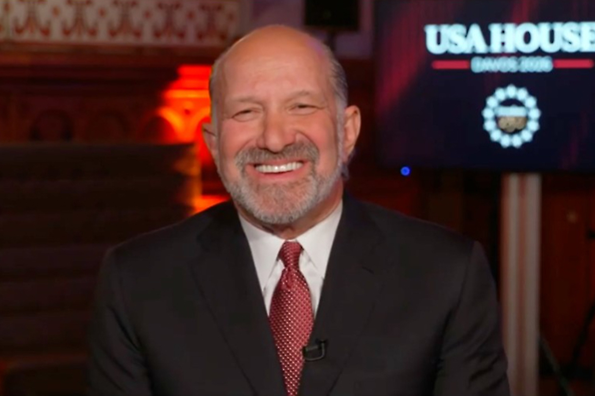 Howard Lutnick calls getting booed by Al Gore the ‘greatest honor’ of Davos trip