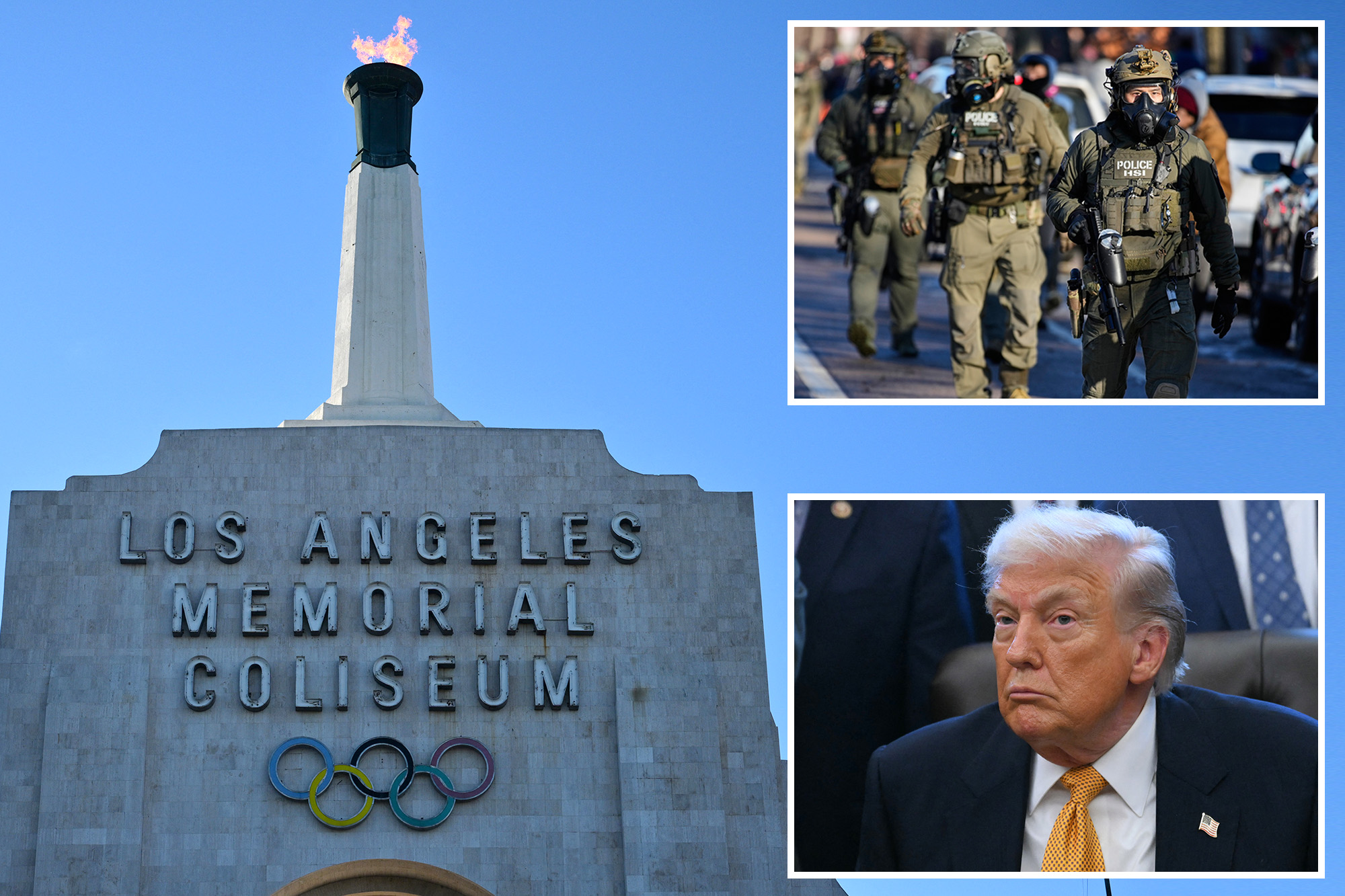 Trump WH slams LA City Council over suggestions it could use Olympics to stage ICE raids