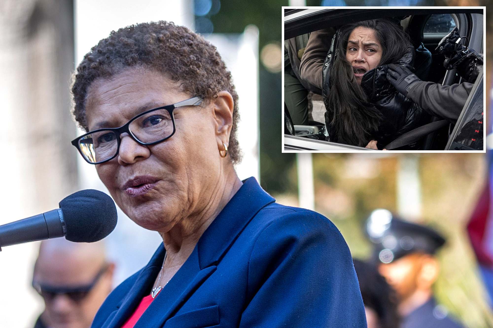 Trump admin slams LA Mayor Karen Bass after she called for ICE to leave the city:  ‘Doing the bidding of criminal illegal aliens’