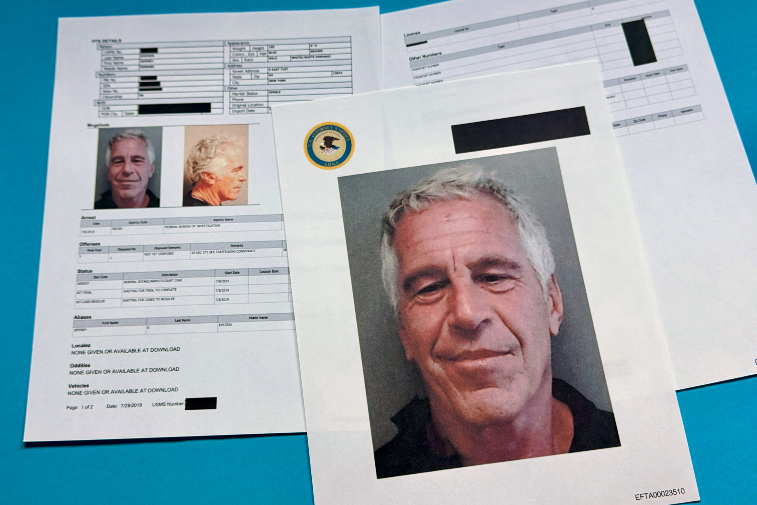 DOJ says it has released less than 1% of Epstein files, with more than 2 million documents under review