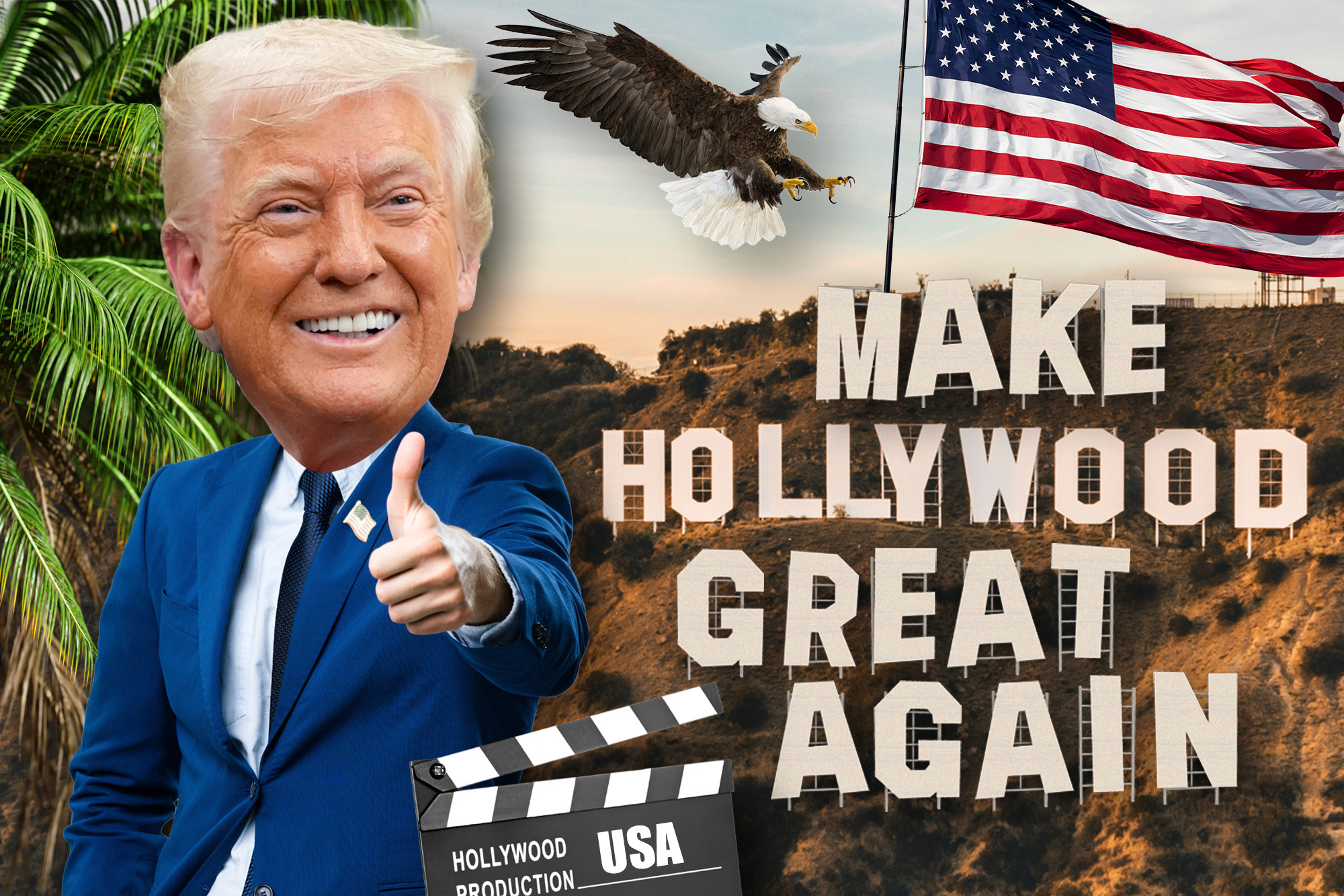 Trump reveals how he’ll make Hollywood great again: ‘We’ll bring it back’