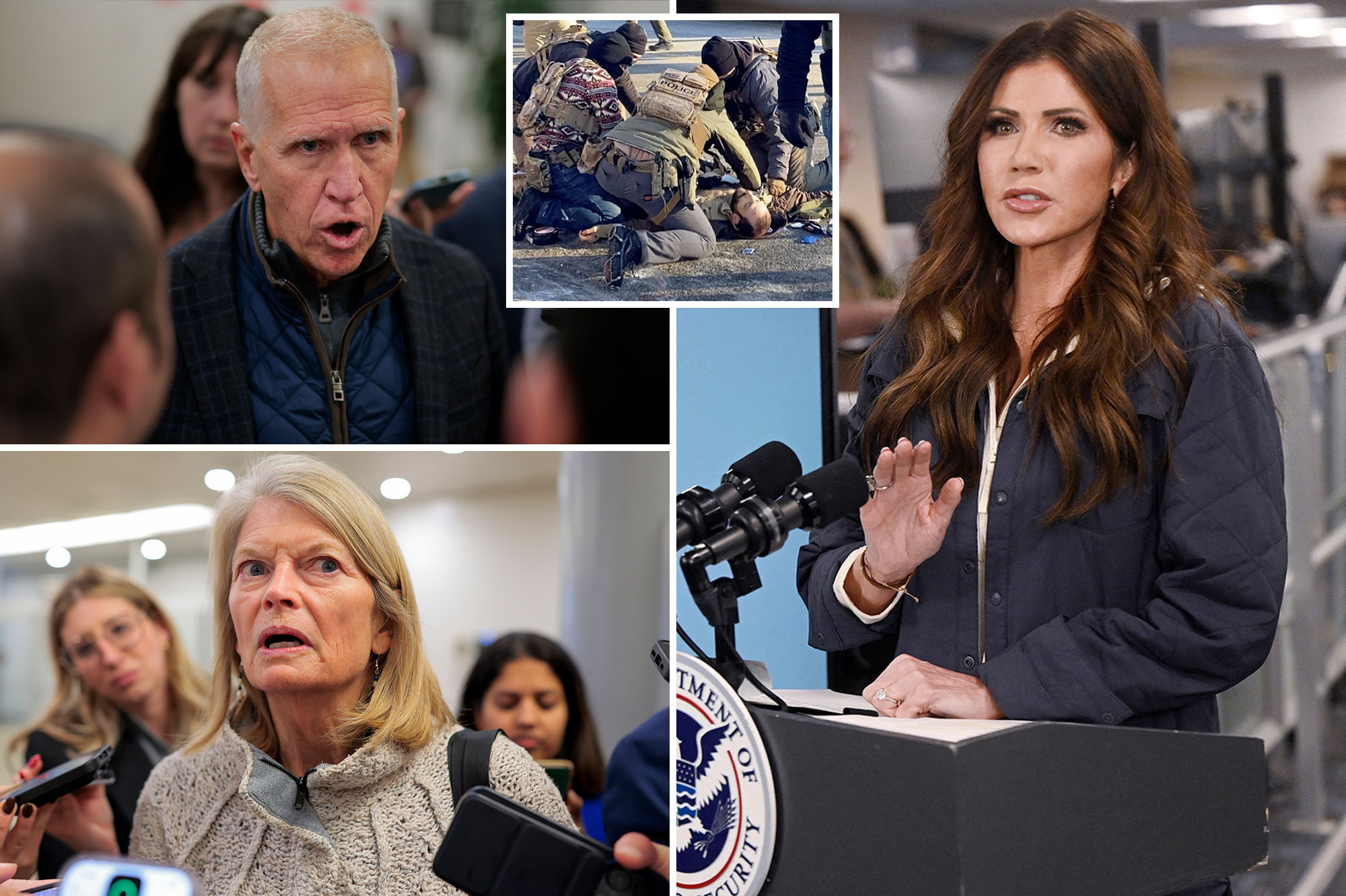 Trump calls GOP Sens. Murkowski, Tillis ‘losers’ over demands DHS Secretary Kristi Noem resign over Alex Pretti shooting