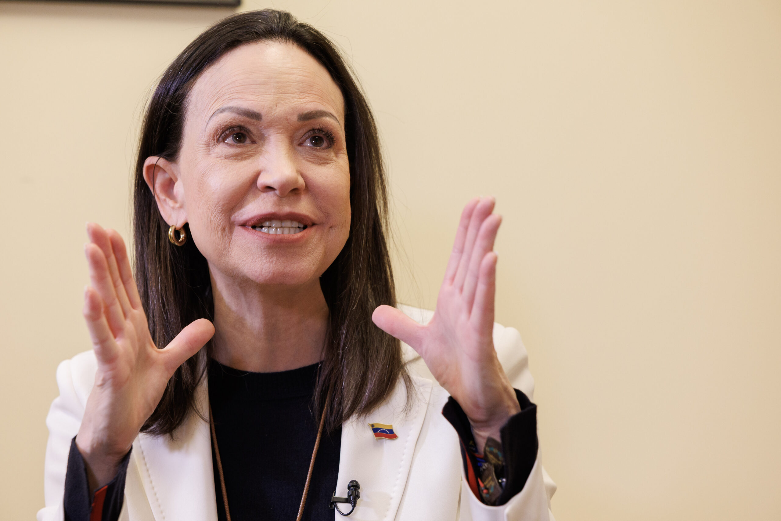 Maria Corina Machado says democracy can turn Venezuela into Trump’s ‘Berlin Wall’ moment