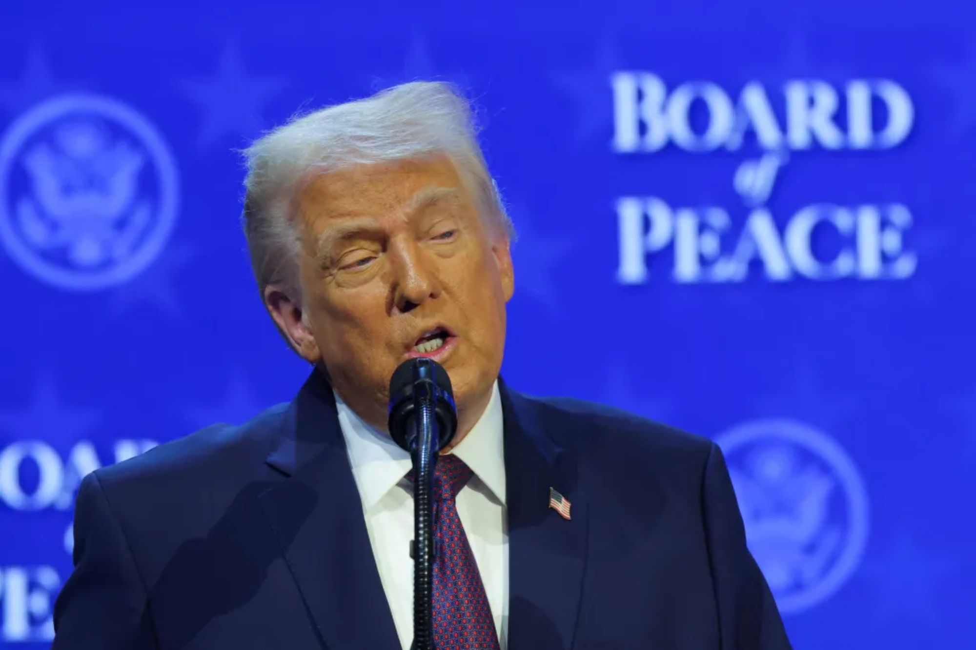 Trump says a ‘massive’ armada is heading toward Iran