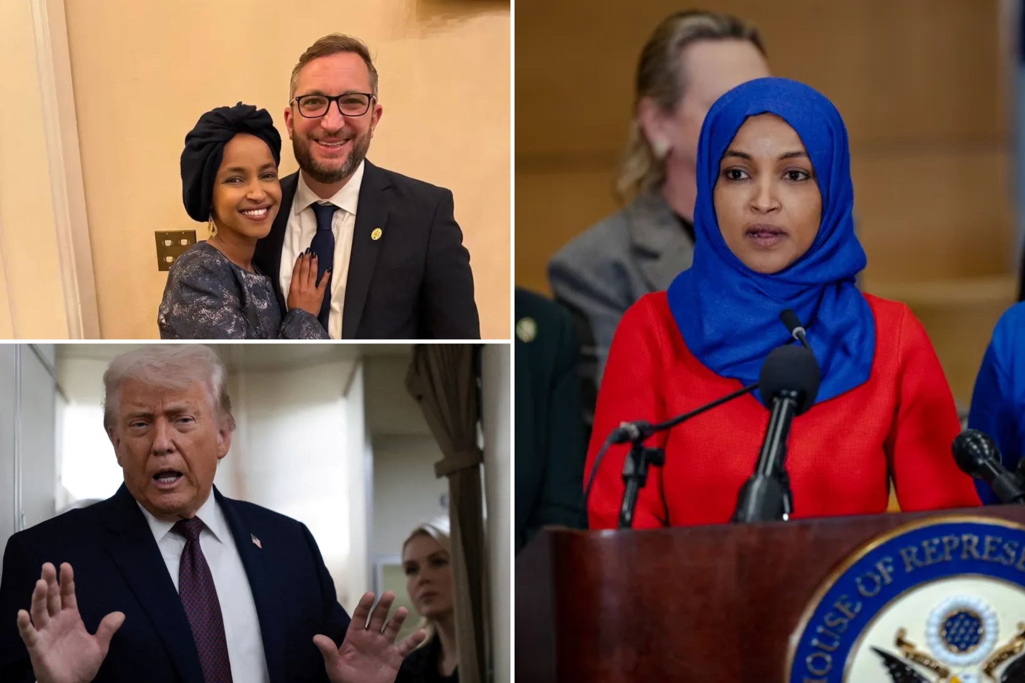 Rep. Ilhan Omar investigated by DOJ, Congress over ballooning net worth, Trump says