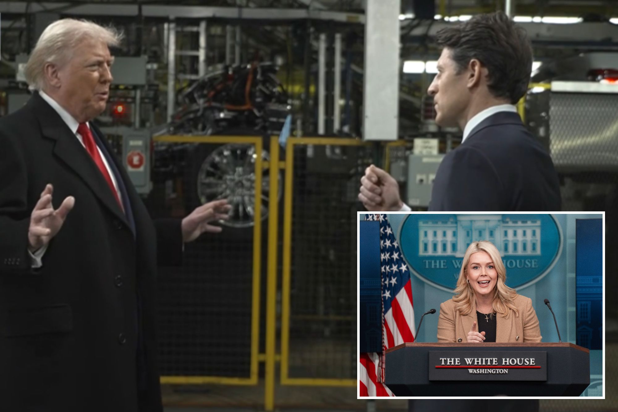 Karoline Leavitt warned CBS that Trump would sue if interview was edited