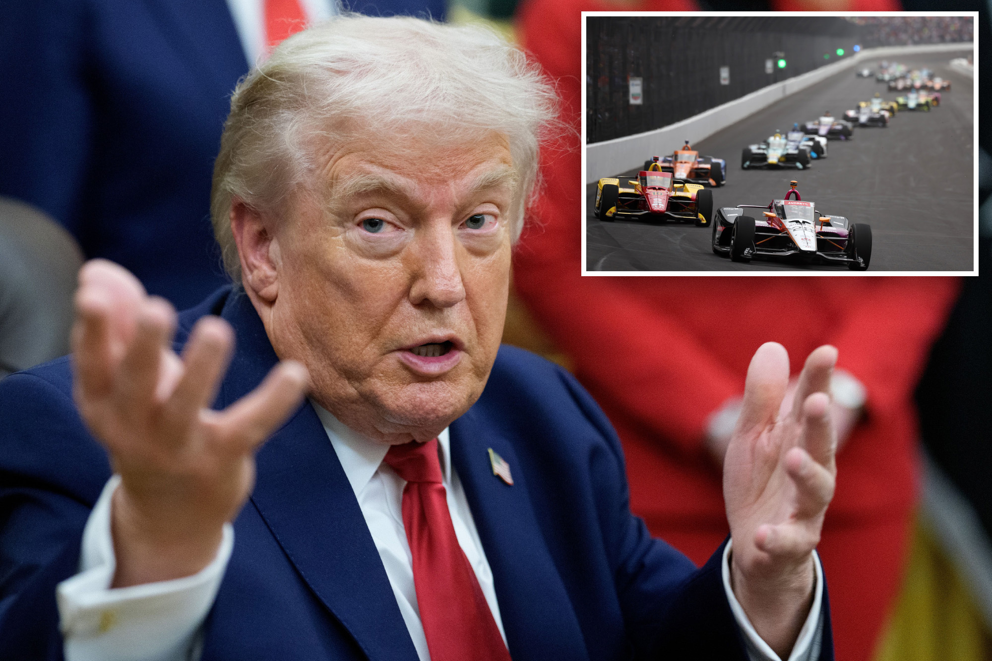 Trump orders IndyCar race on streets of Washington for America 250 celebration