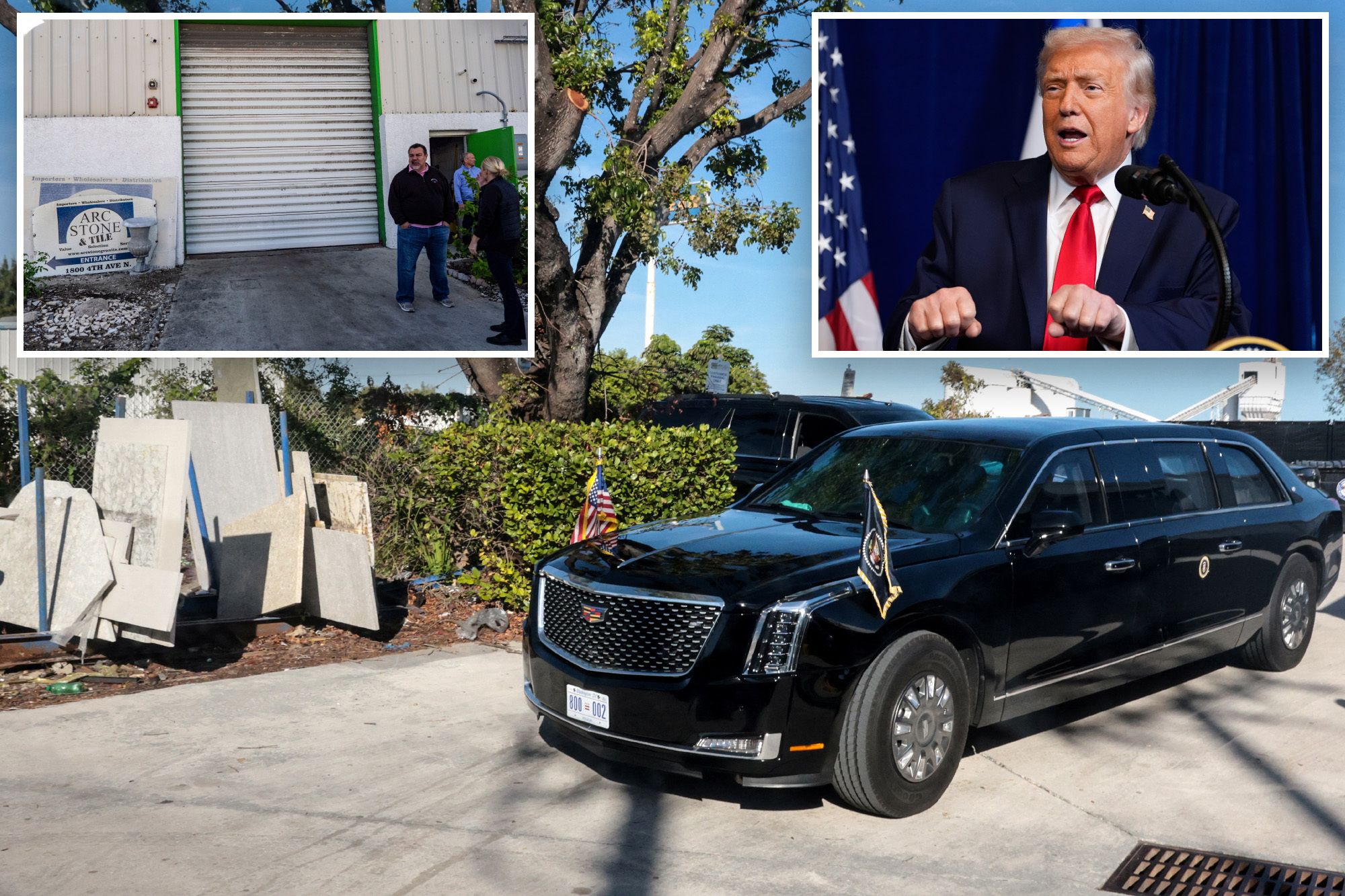 Trump goes shopping for marble and onyx for White House ballroom