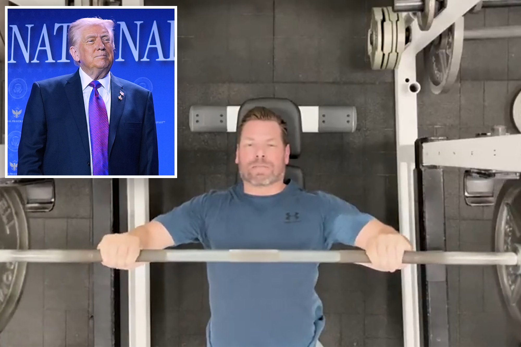 Eric Swalwell claims Republicans smack-talk Trump at  the gym