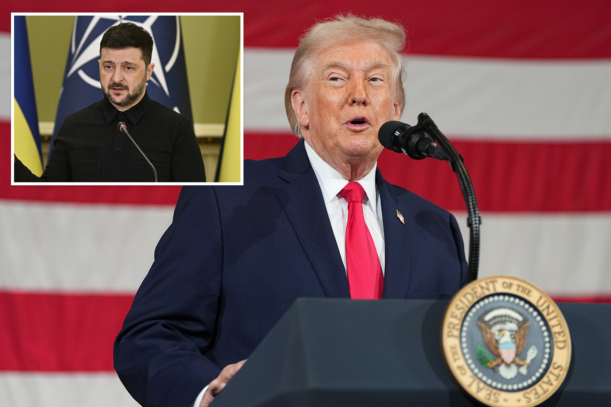 Trump says Zelensky must ‘get moving’ with Ukraine peace talks