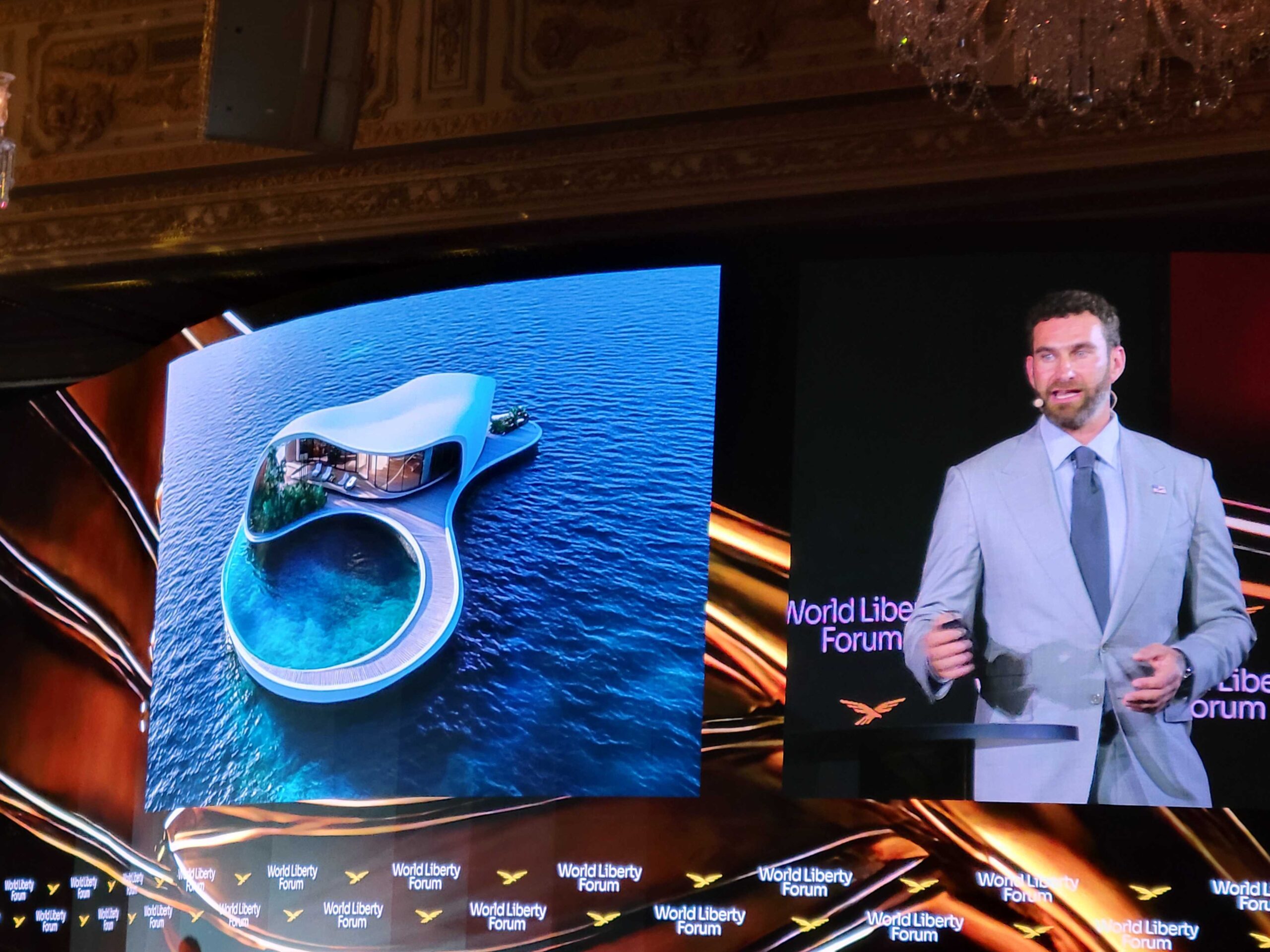 Trump crypto business unveils deals at Mar-a-Lago summit with Wall Street titans and Nicki Minaj