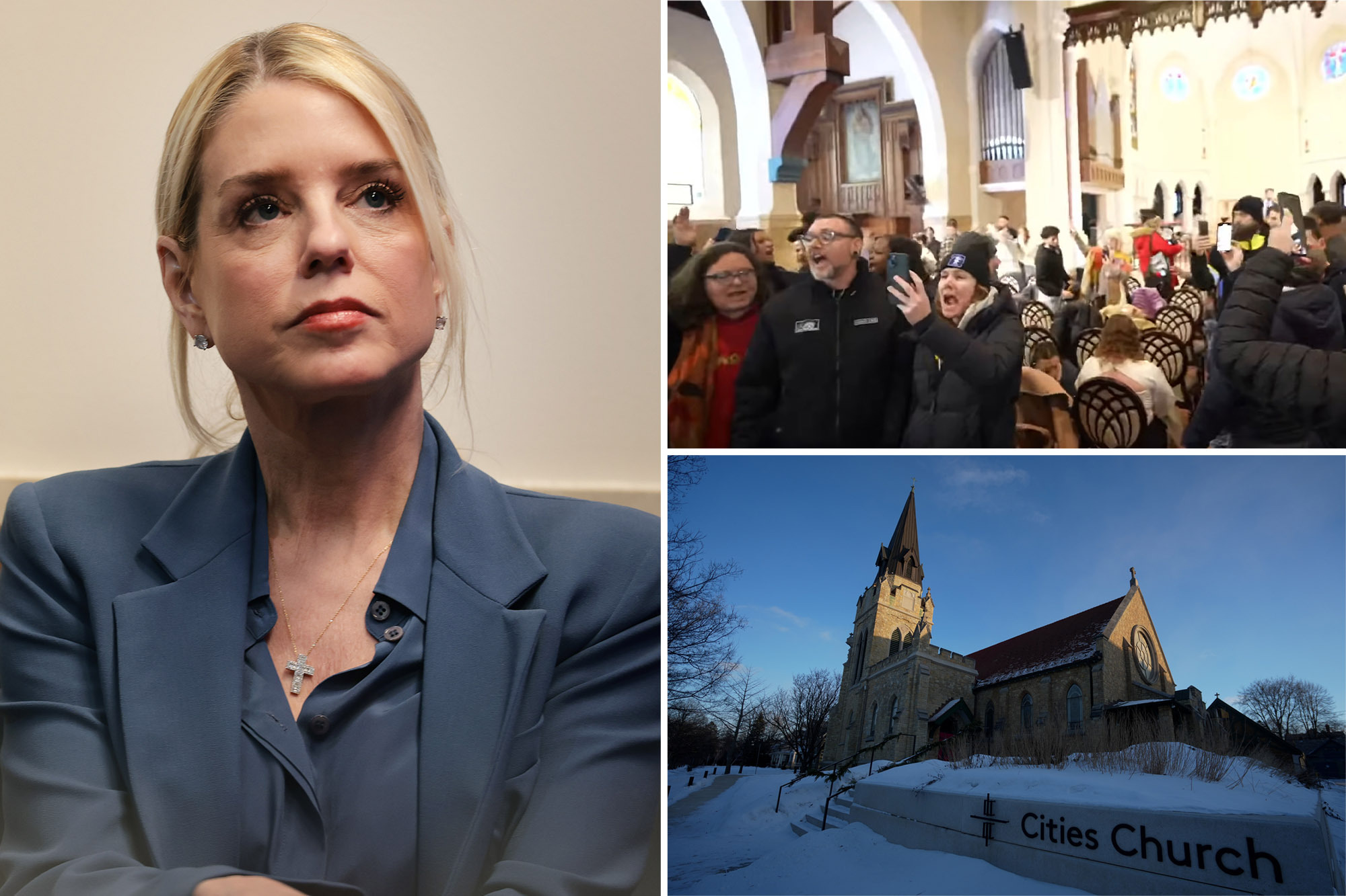 30 more people charged in Minnesota church storming, with 25 already arrested, AG Bondi says