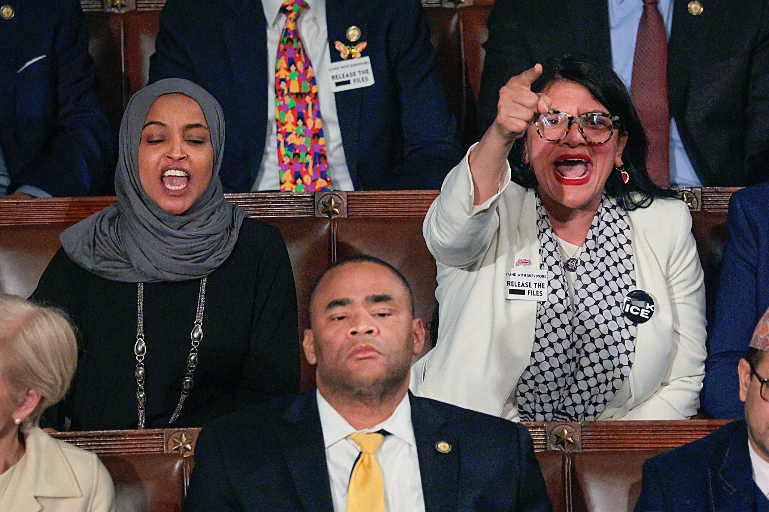 Trump calls for ‘mentally deranged’ Ilhan Omar and Rashida Tlaib to ‘be institutionalized’ for SOTU antics