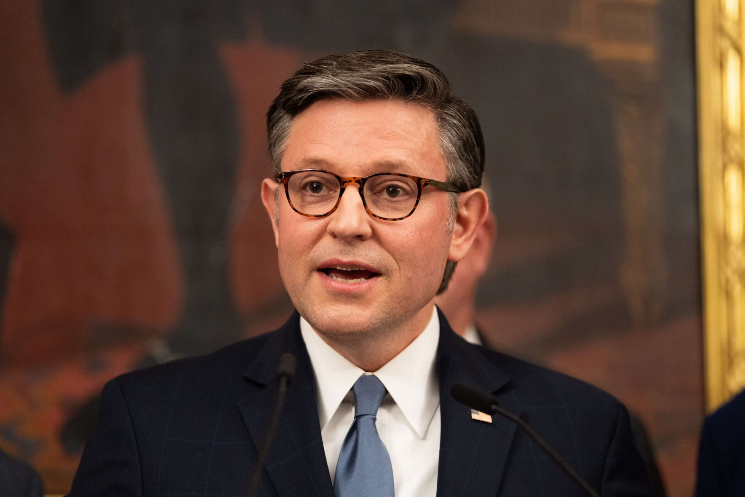 Mike Johnson ‘confident’ gov’t shutdown will end Tuesday – as he shoots down Dem demands