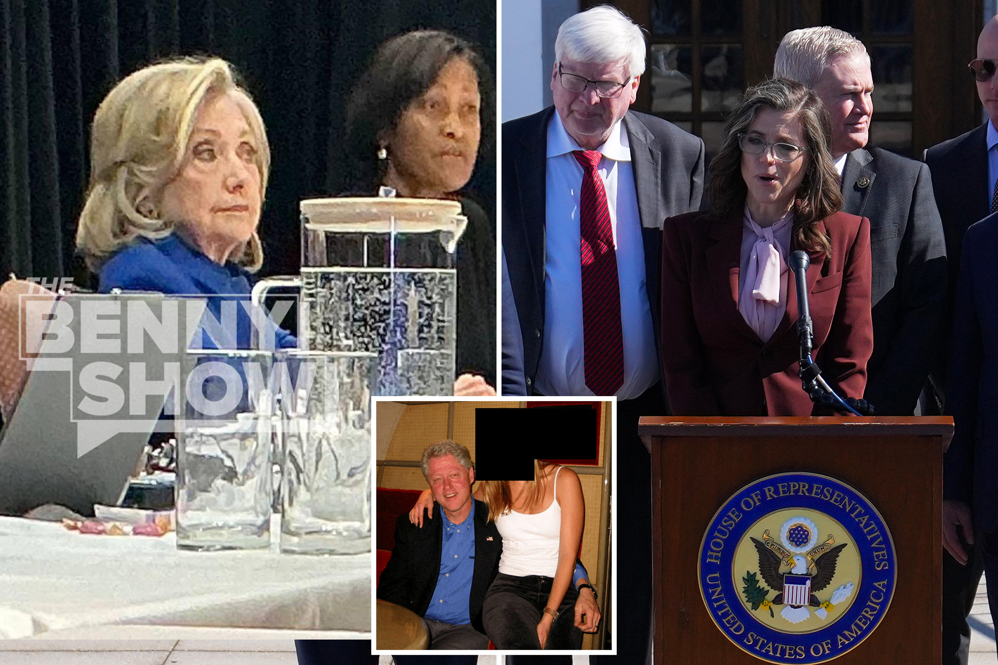 Nancy Mace claims Hillary Clinton was  ‘screaming’ and ‘unhinged’ when pressed on Bill Clinton’s Epstein files pics